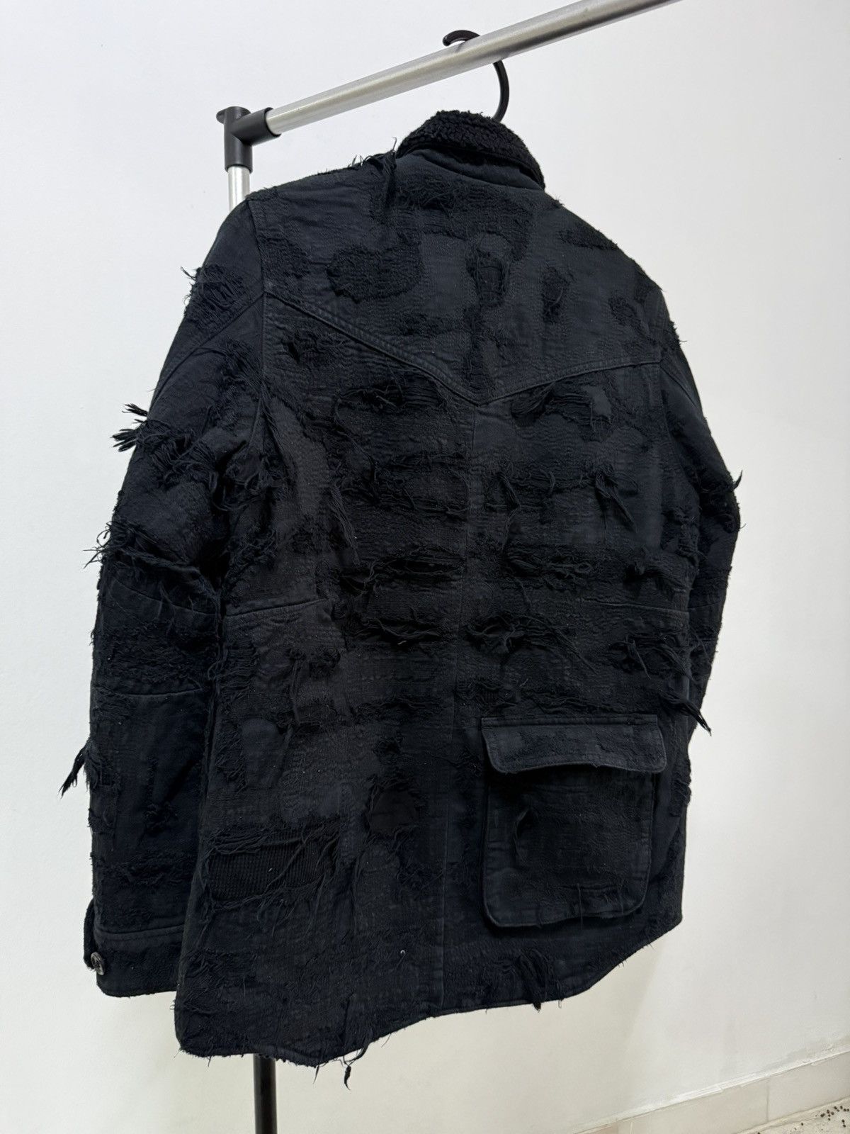 Undercover AW09 "Earmuff Maniac" Destroyed Patchwork Jacket. Size US M / EU 48-50 / 2 - 9 Thumbnail
