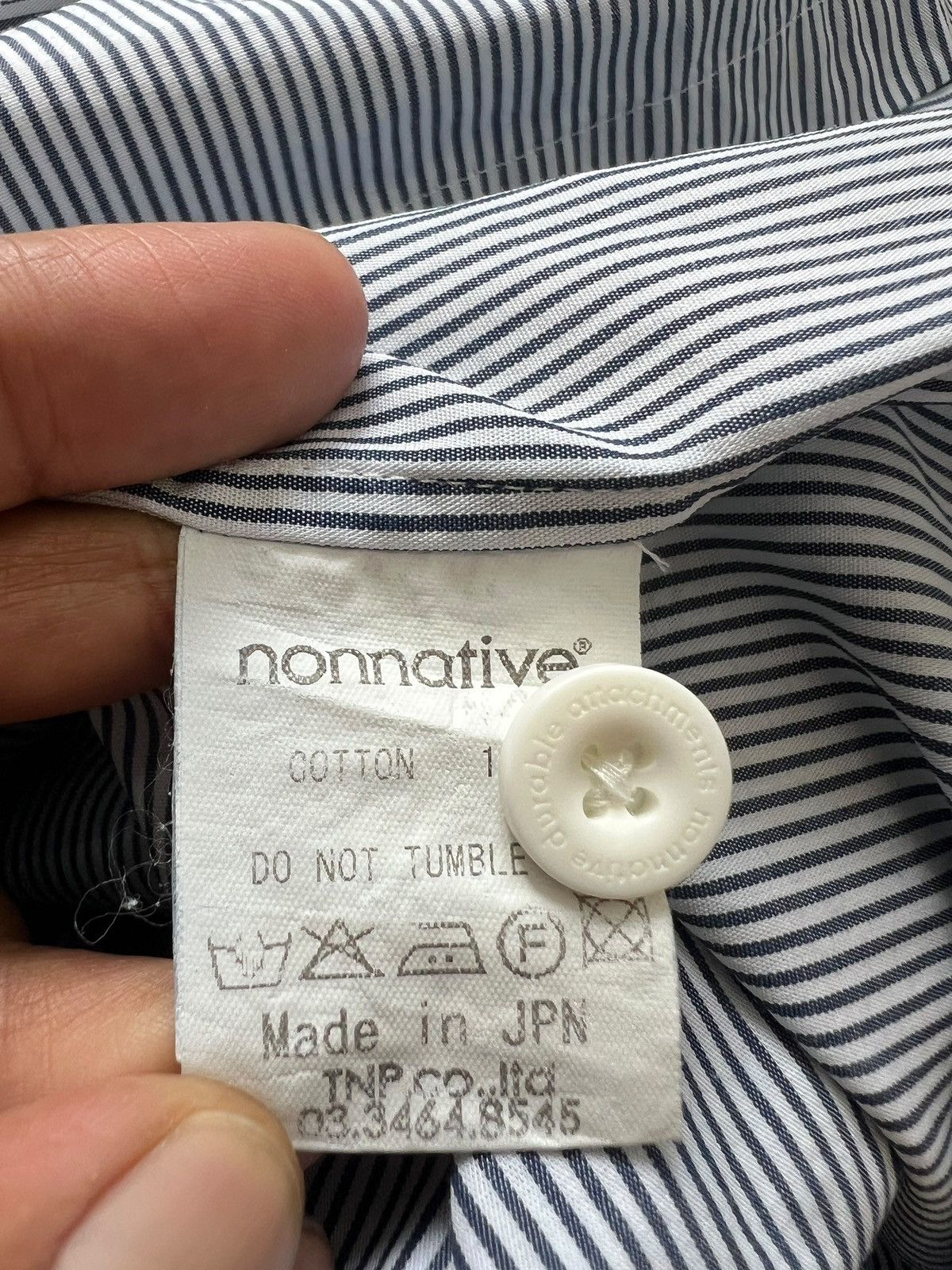 Nonnative Nonnative Hickory Stripe 3/4 Sleeve Officer Shirt Size US S / EU 44-46 / 1 - 12 Thumbnail
