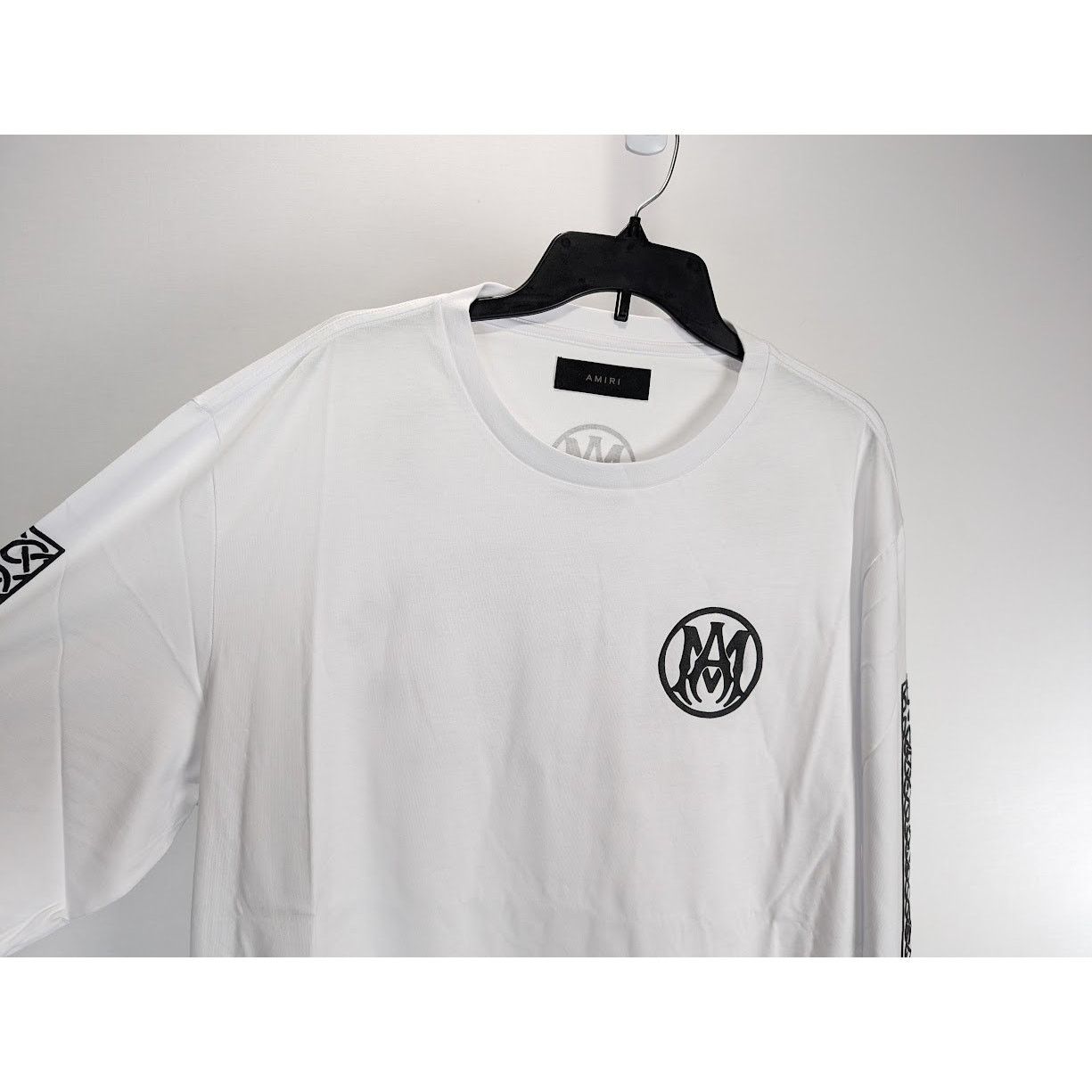 Amiri o1rshd1 Ouija Board Long Sleeve T-Shirt in White Size US XXL / EU 58 / 5 - 8 Thumbnail
