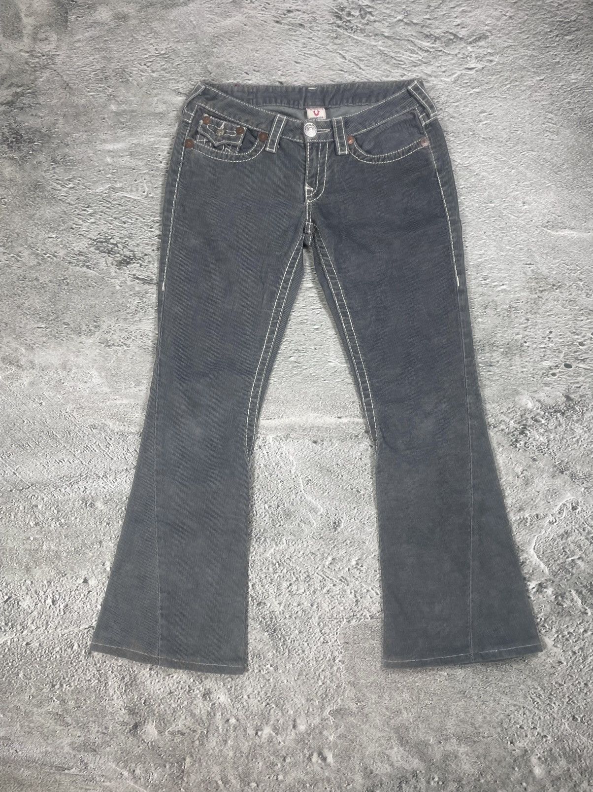 True Religion True Religion Joey jeans vintage cords corduroy pants flared Size US 29 - 4 Thumbnail
