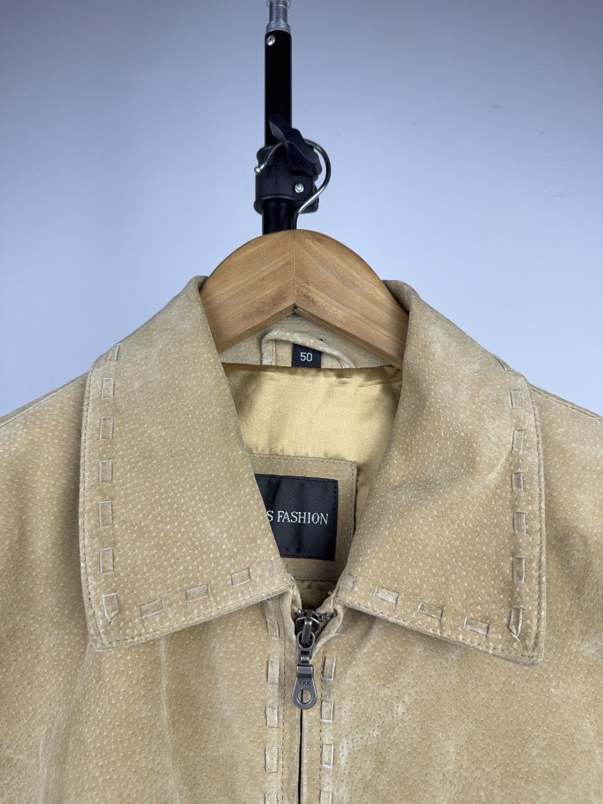 Vintage Vintage 90s Avant Garde Leather Biker MOTO Y2K Jacket Size US M / EU 48-50 / 2 - 3 Thumbnail