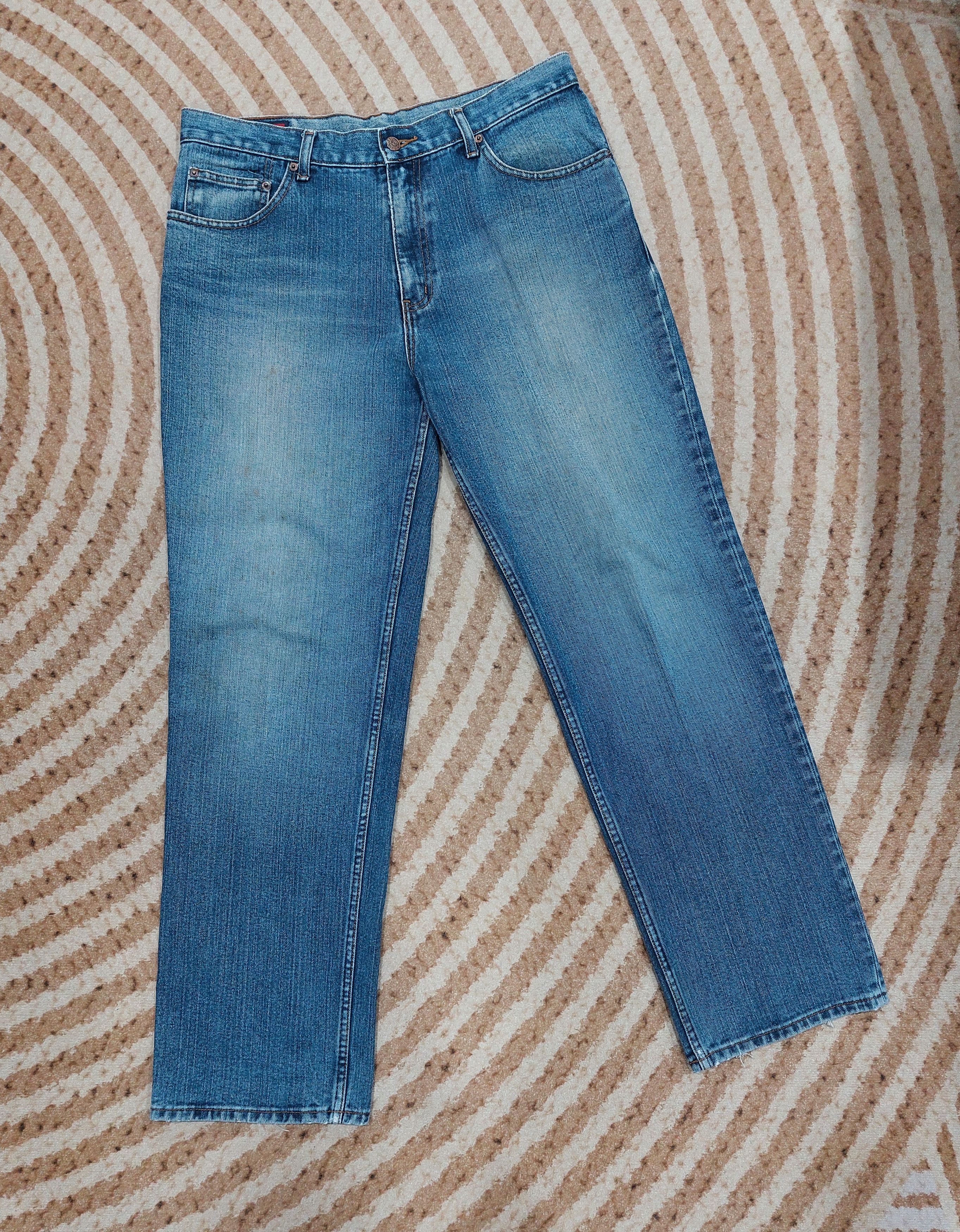 Edwin VINTAGE EDWIN 503 REGULAR DISTRESSED MUD WASH JAPANESE DENIM Size US 35 - 1 Thumbnail