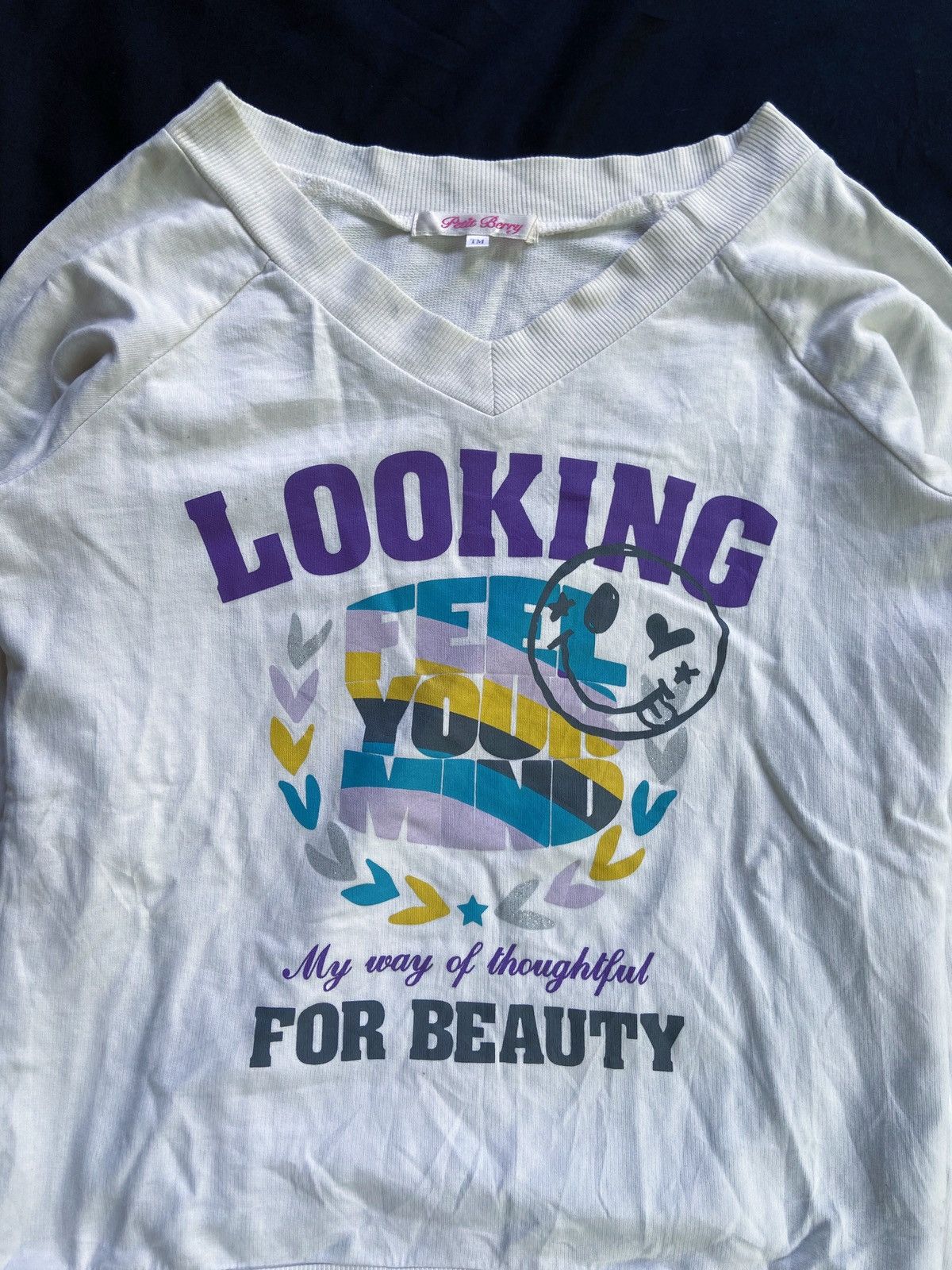 Beauty Beast × Hysteric Glamour × Japanese Brand 🌸LOOKING FEEL YOUNG MIND SWEATSHIRT Size US S / EU 44-46 / 1 - 2 Thumbnail