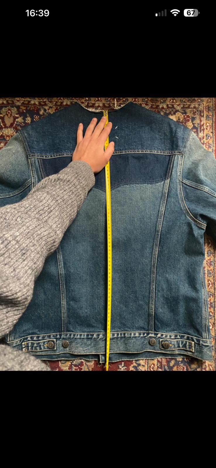 Maison Margiela Margiela 10 raw cut collar patchwork denim jacket Size M / US 6-8 / IT 42-44 - 8 Thumbnail