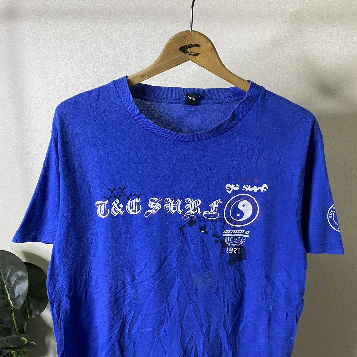 Vintage Vintage Y2K T&C Surf Affliction Design Surf Style Tee Size US M / EU 48-50 / 2 - 7 Thumbnail