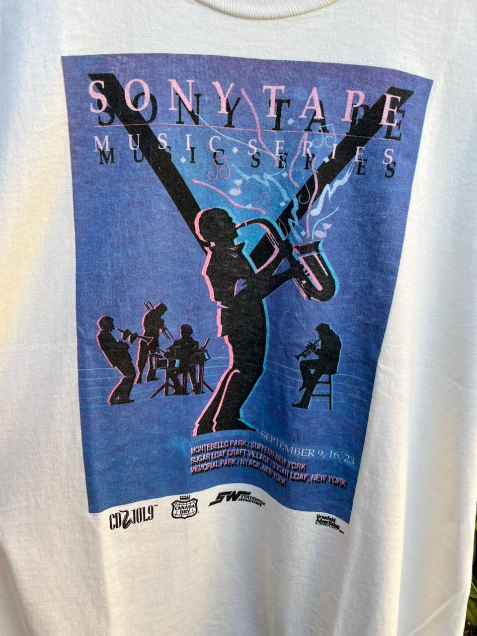 Band Tees Vintage 90 Sony Tape Music Series Jazz Music Tee Graphic Size US XL / EU 56 / 4 - 3 Thumbnail
