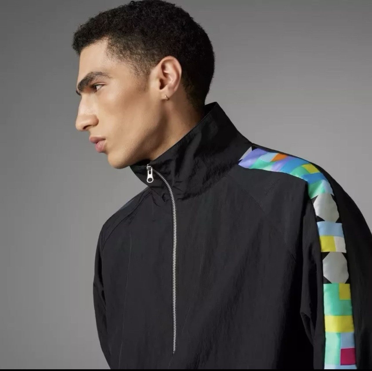 Adidas Adidas Manchester United Peter Saville Black Jacket Size US L / EU 52-54 / 3 - 4 Thumbnail