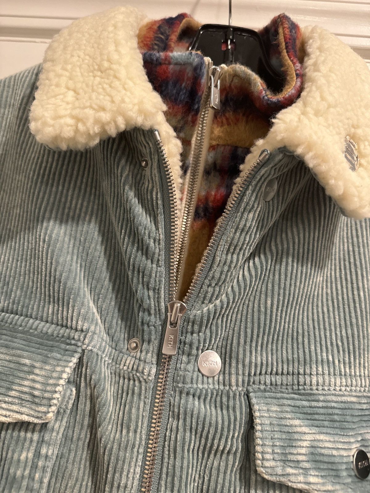 Kith Kith denim double layer fur denim jacket Size US M / EU 48-50 / 2 - 5 Thumbnail