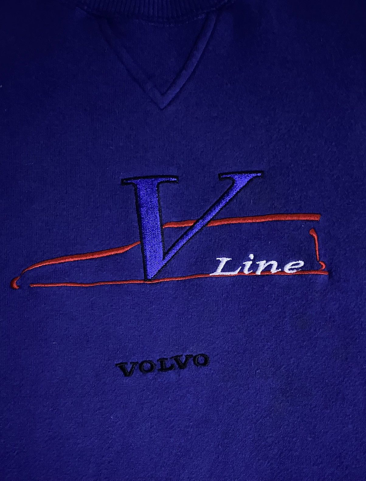 Vintage Vintage Volvo V Line Spell Out Sweatshirt Size US L / EU 52-54 / 3 - 3 Thumbnail