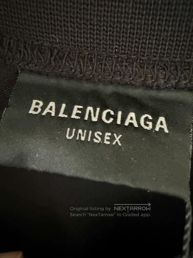 Balenciaga Balenciaga Iron Tower Bitcoin Double-sided Long Sleeve Size US XL / EU 56 / 4 - 3 Thumbnail