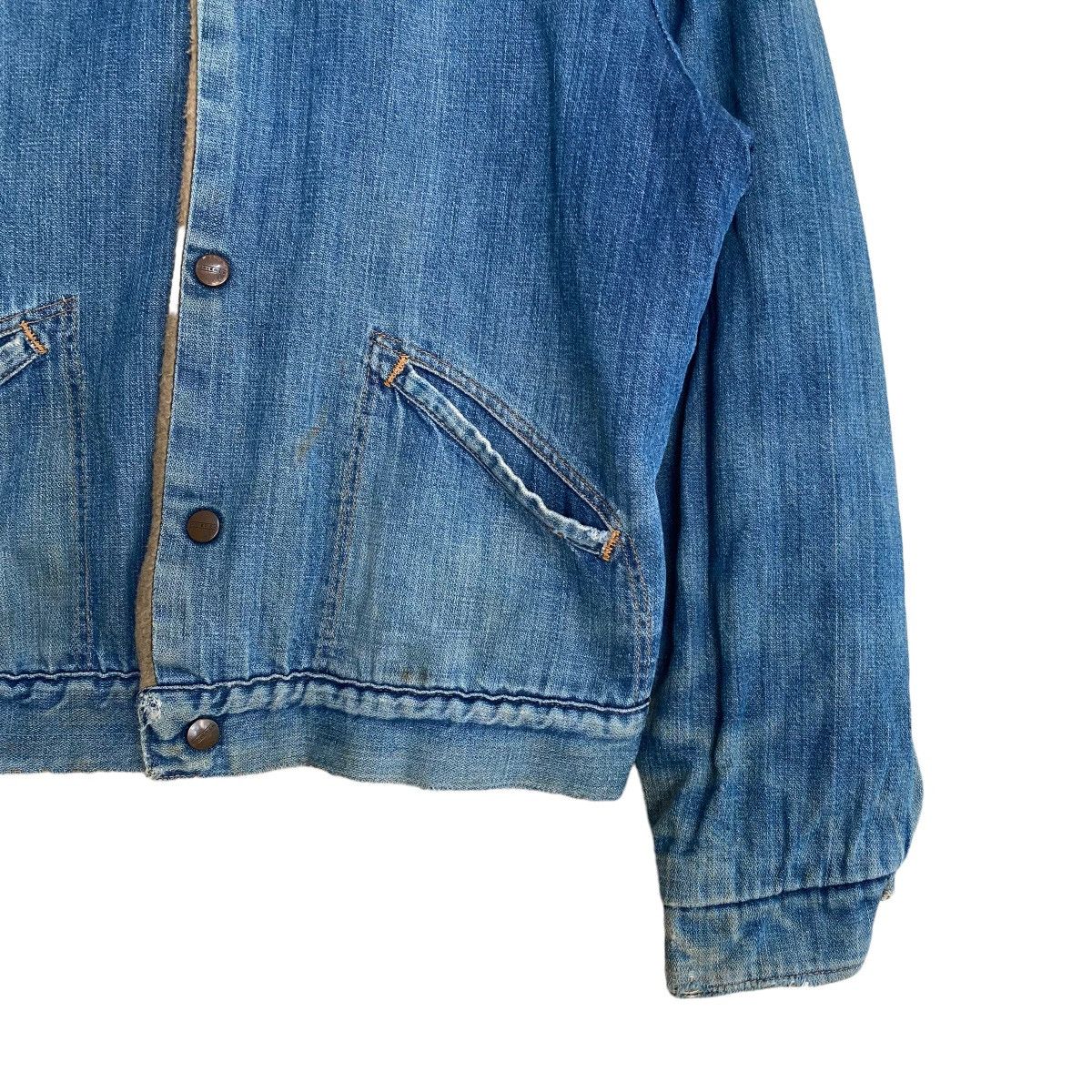 Vintage Vintage 70s Mavericks Blue Bell Denim Sherpa Jacket Size US M / EU 48-50 / 2 - 8 Thumbnail