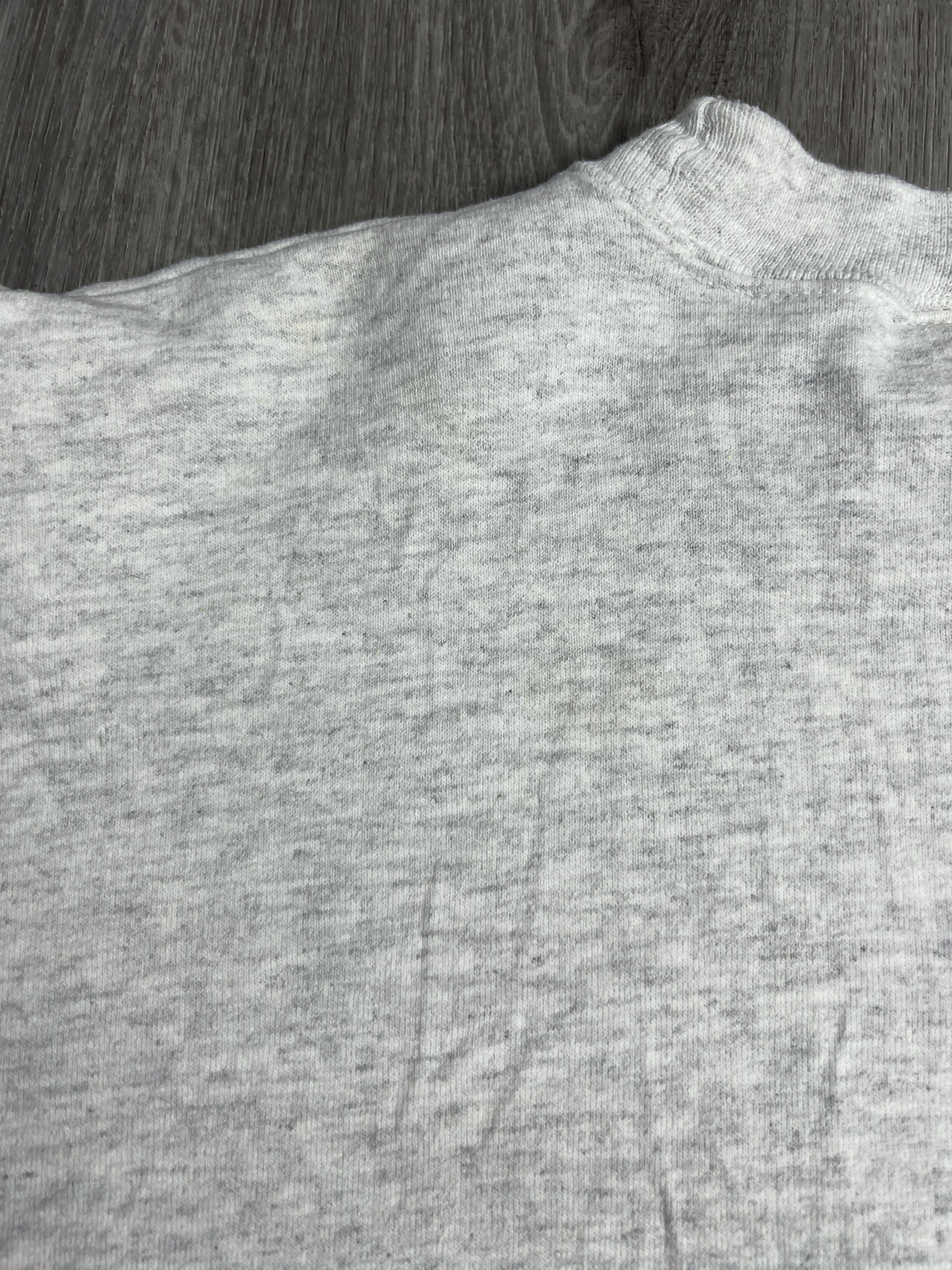Hanes Vintage 90s Hanes Ultimate Cotton Blank Sweatshirt (L) JK586 Size US L / EU 52-54 / 3 - 10 Thumbnail
