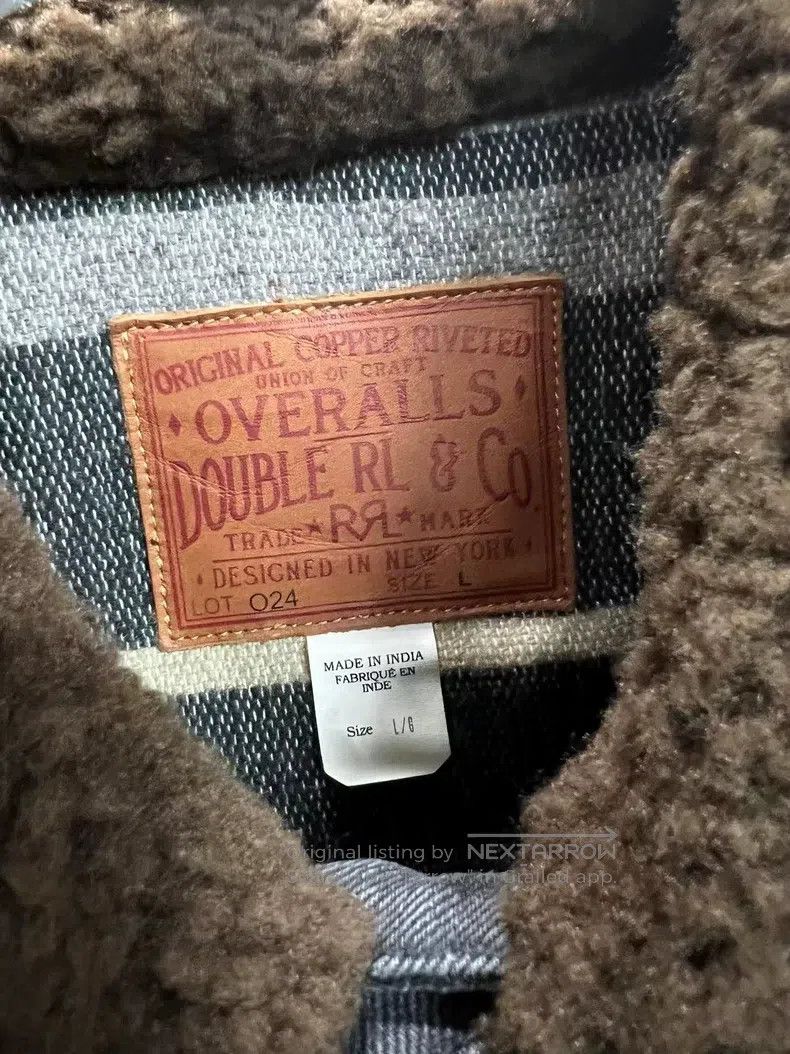 RRL Ralph Lauren RRL Ralph Lauren Brown bear denim jacket Size US L / EU 52-54 / 3 - 2 Thumbnail