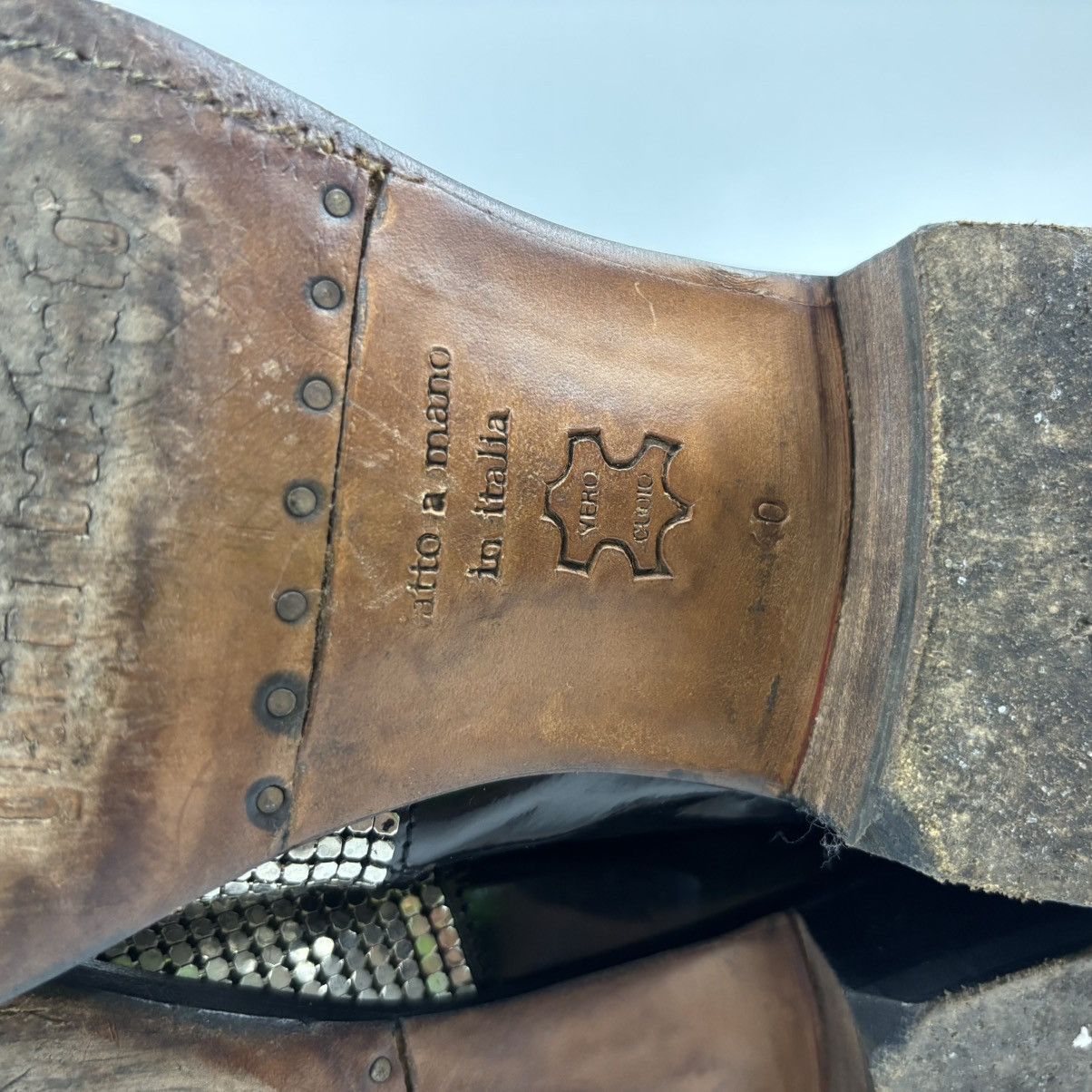 Gianni Barbato Gianni Barbato Chain Mail Boots Size US 7 / EU 40 - 11 Thumbnail
