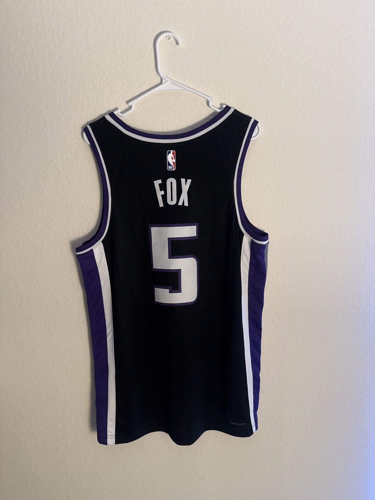 NBA Dearon Fox Sacramento Kings Jersey Size US L / EU 52-54 / 3 - 2 Thumbnail