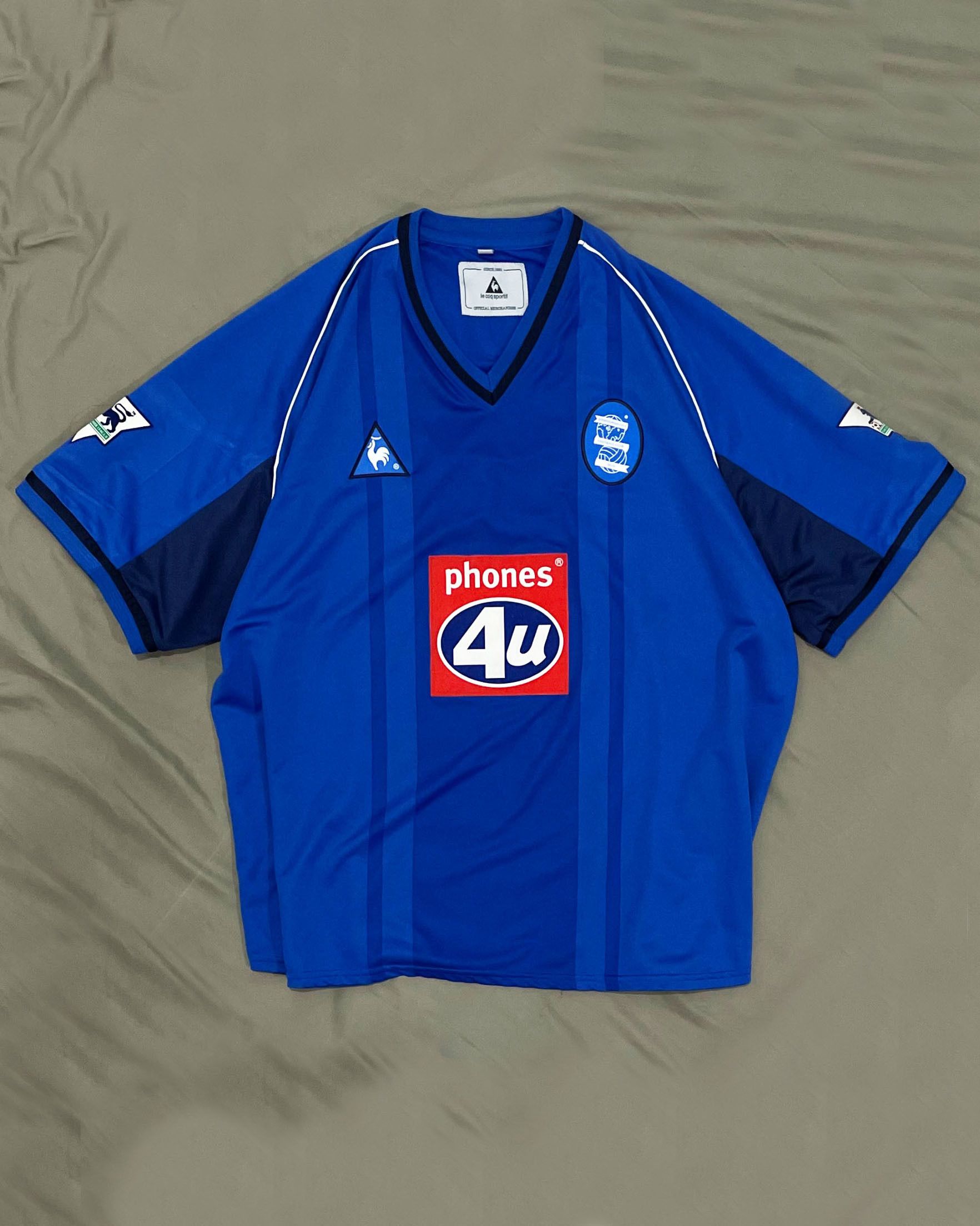 Maillot Domicile Stoke City 2001-2003 – Le Coq Sportif – Taille XL – Authentique