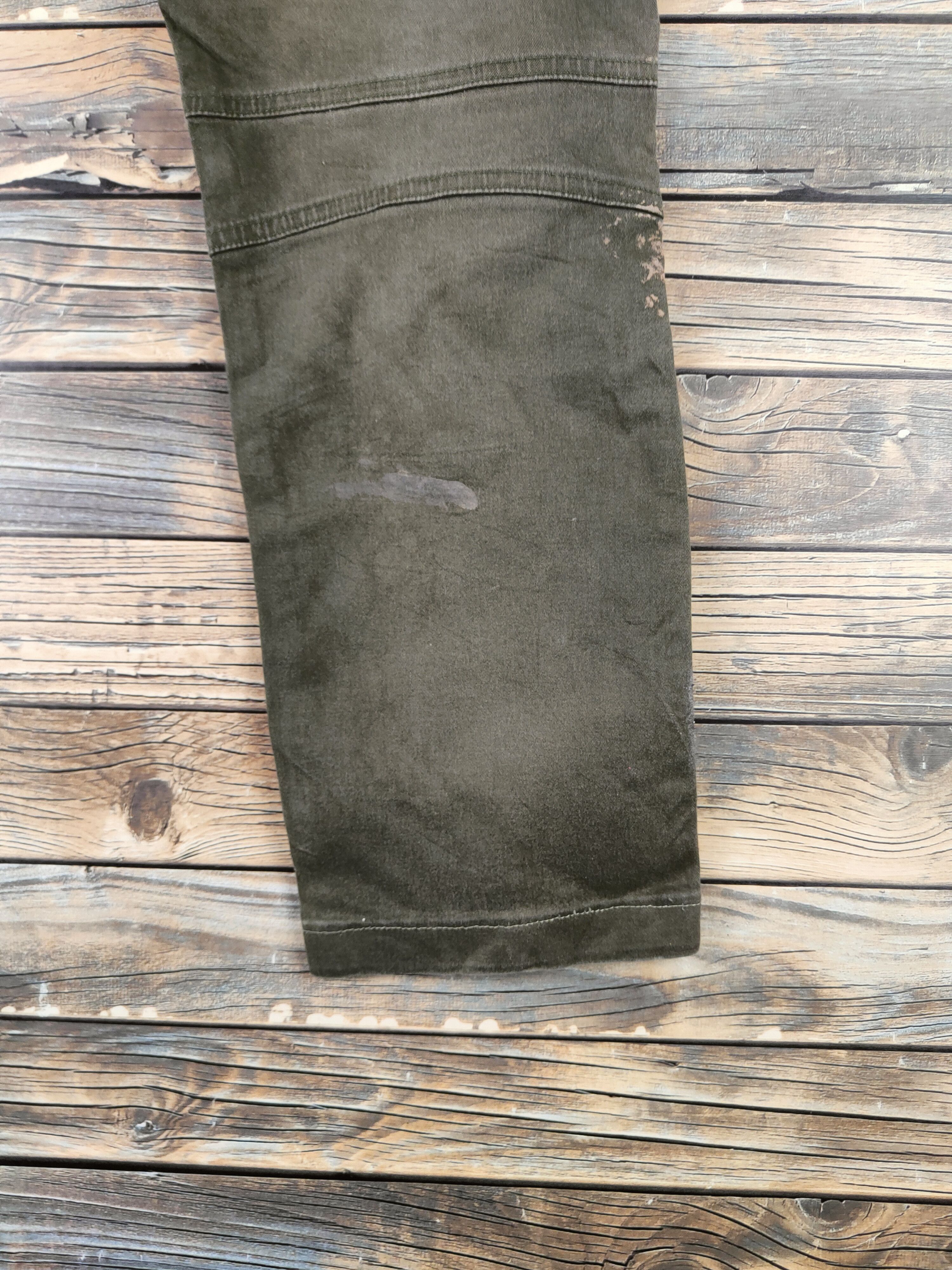 Japanese Brand DL Gladiator Olive Multipocket Cargo Pants #46-400 Size US 32 / EU 48 - 11 Thumbnail