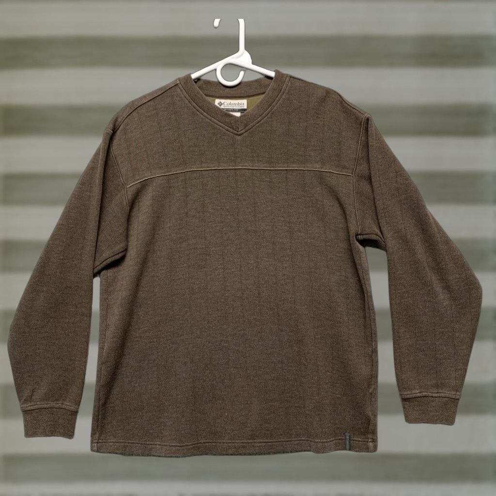 Vintage Columbia SweatShirt Mens M Brown Long Sleeve Pullover Active Outdoor Top Shirt Mens Medium Brown Pullover Columbia SweatShirt Size US M / EU 48-50 / 2 - 1 Thumbnail