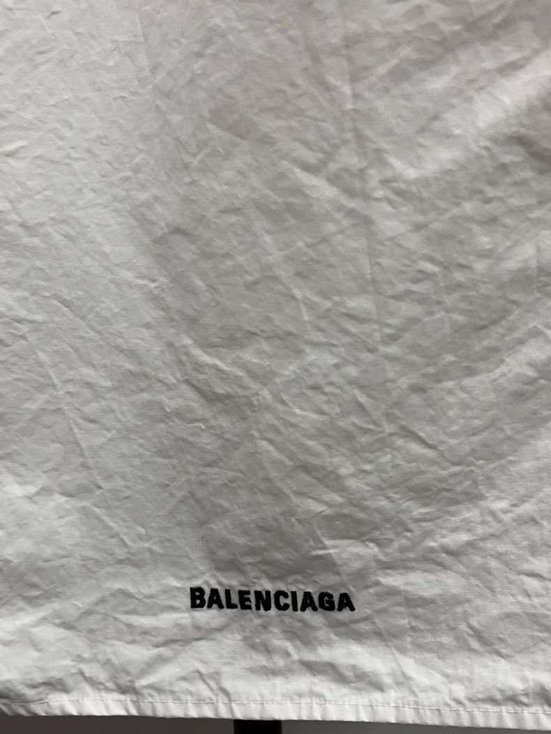 Balenciaga Balenciaga size 37 Embroidered logo long-sleeve shirt 2505 Size US M / EU 48-50 / 2 - 3 Thumbnail