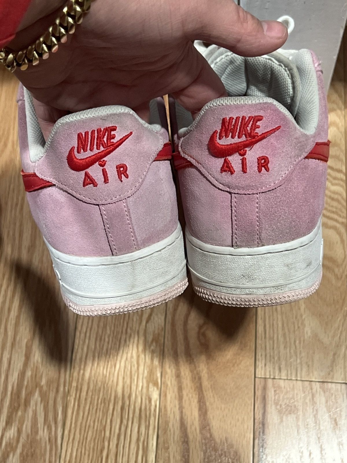 Nike Nike “Valentine’s Day Love Letter” Air Force 1 Size US 14 / EU 47 - 5 Thumbnail