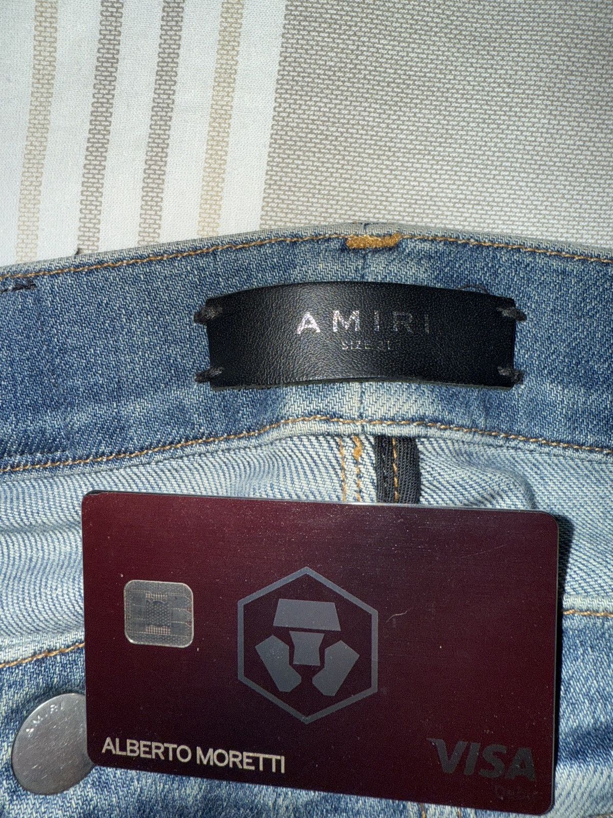 Amiri Amiri MX1 denim jeans - 2018 release!!! Size US 31 - 7 Thumbnail