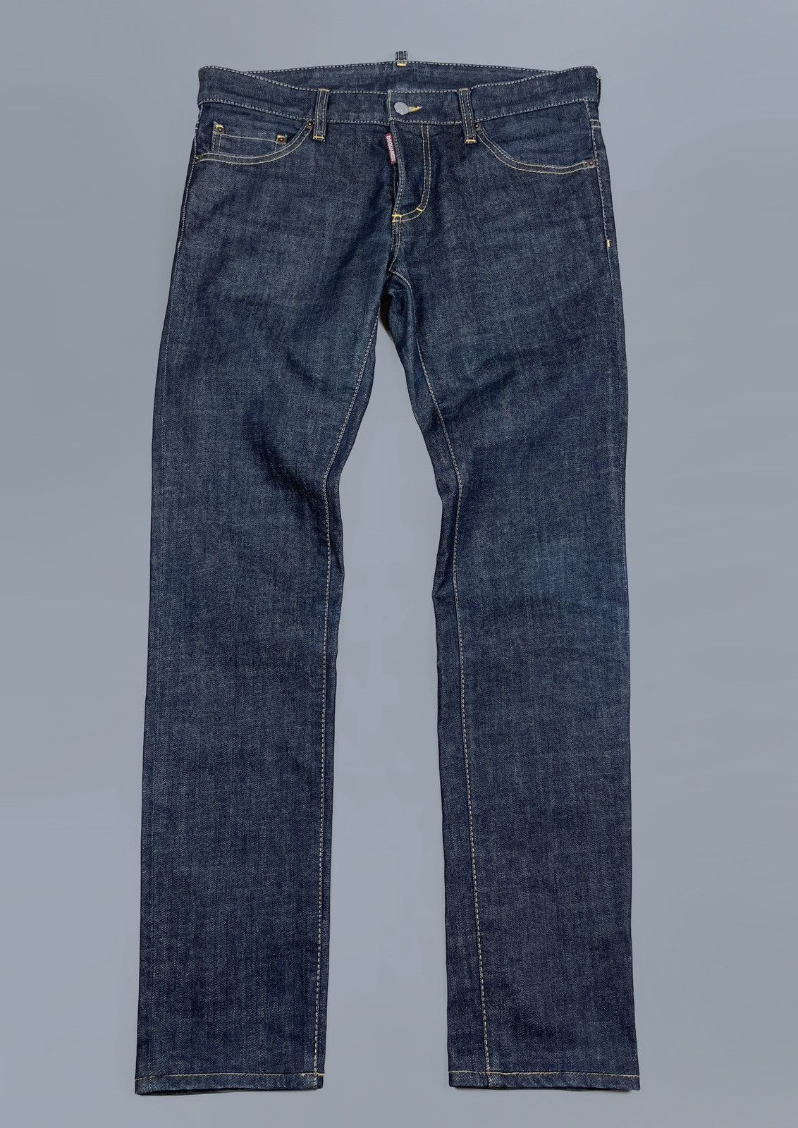Dsquared2 DSQUARED2 Raw Indigo Denim Slim Jean Pants Size 48 Italy Size US 34 / EU 50 - 1 Thumbnail