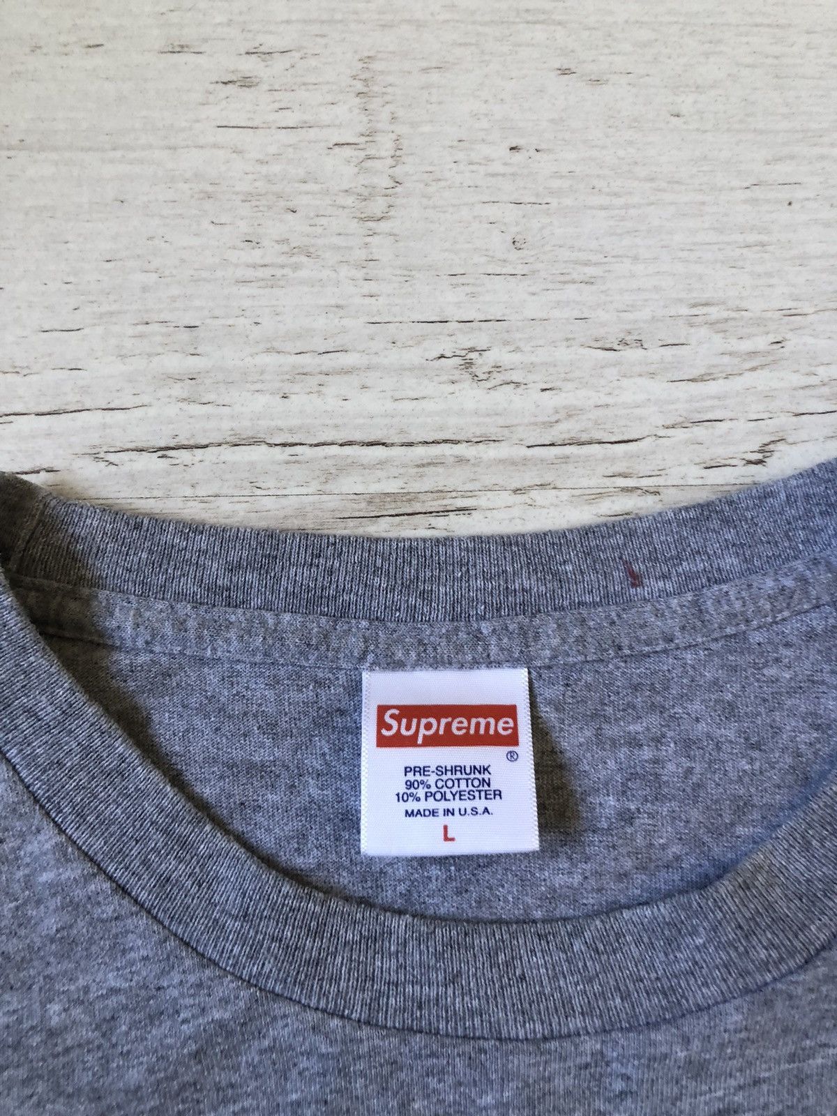 Supreme long sleeve t-shirt supreme Size US L / EU 52-54 / 3 - 5 Thumbnail