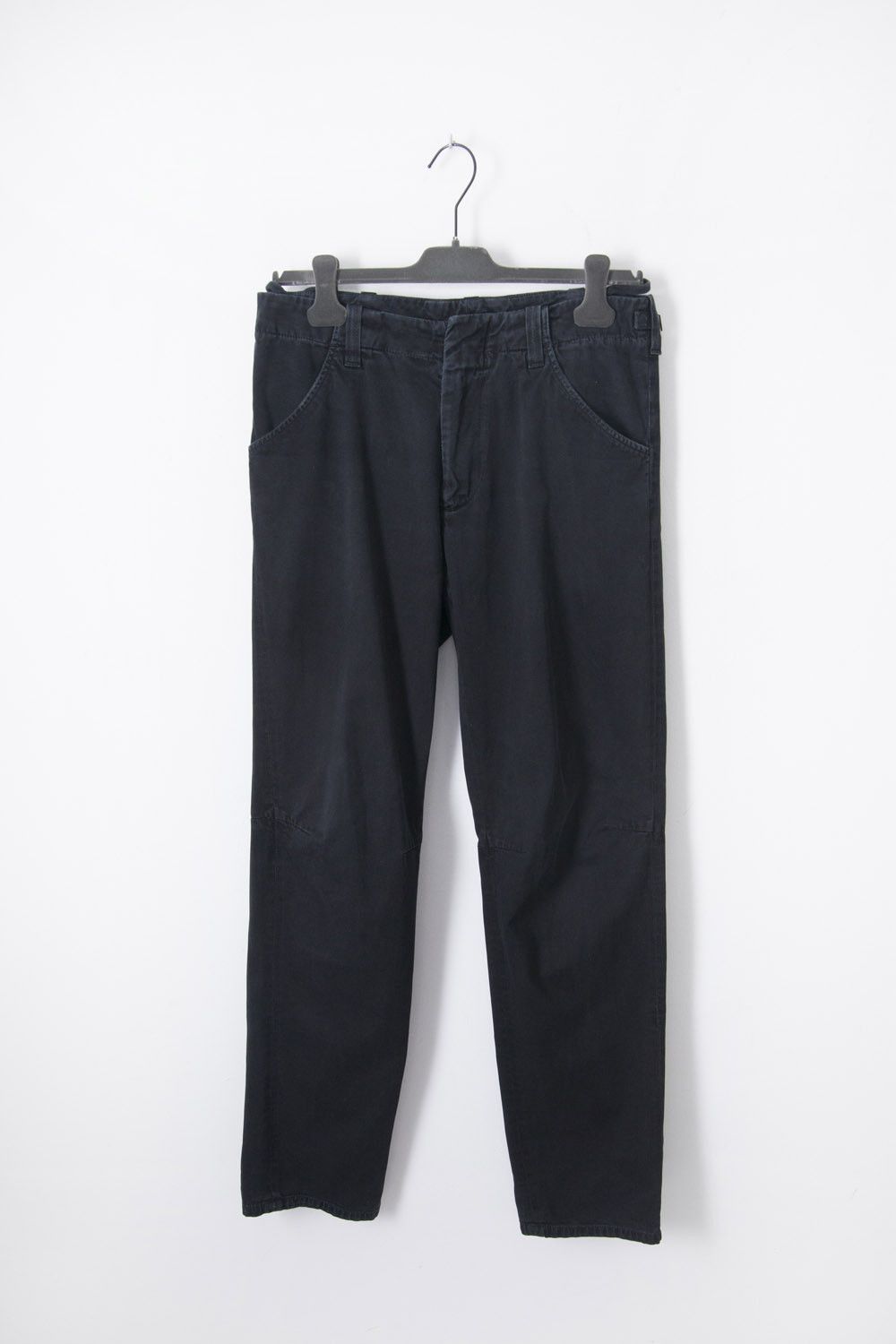 Helmut Lang SS00 vintage darted knees pants Size US 30 / EU 46 - 1 Thumbnail