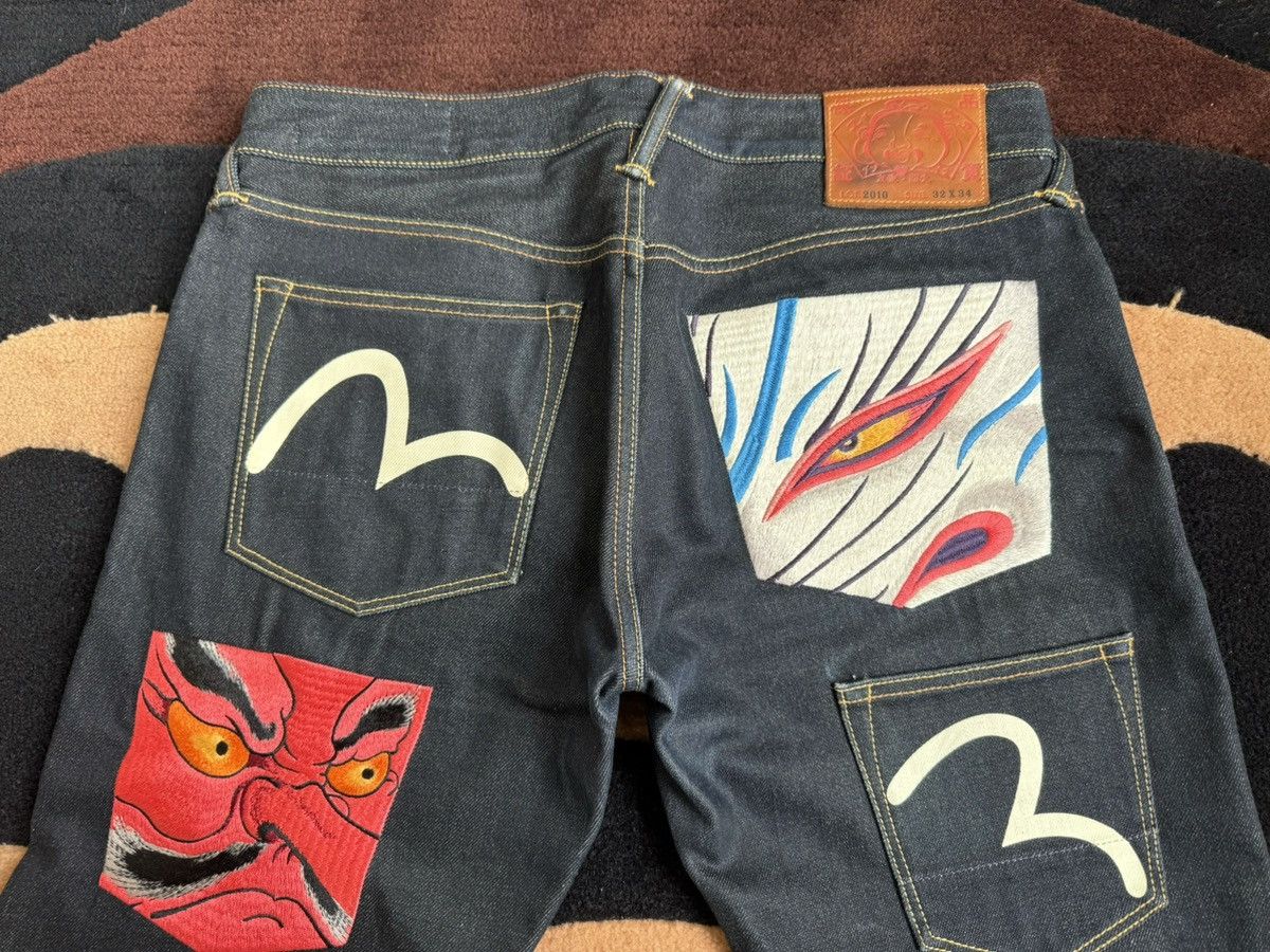 Evisu Evisu multi-pocket daicock embroidery denim jeans,size:32x34 Size US 32 / EU 48 - 6 Thumbnail