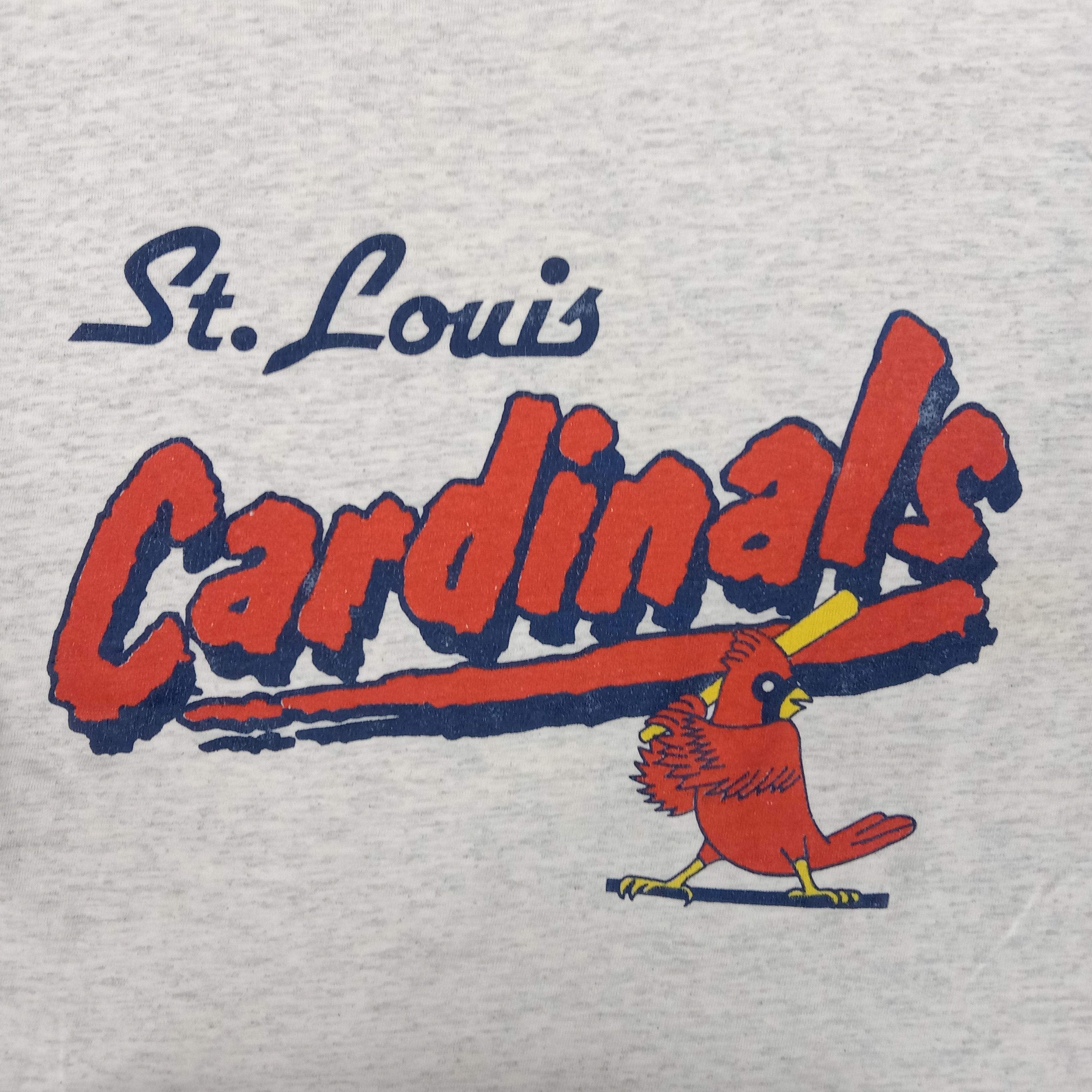 Logo 7 × MLB × Vintage St. Louis Cardinals MLB America Baseball Team Tshirt Size US M / EU 48-50 / 2 - 2 Thumbnail