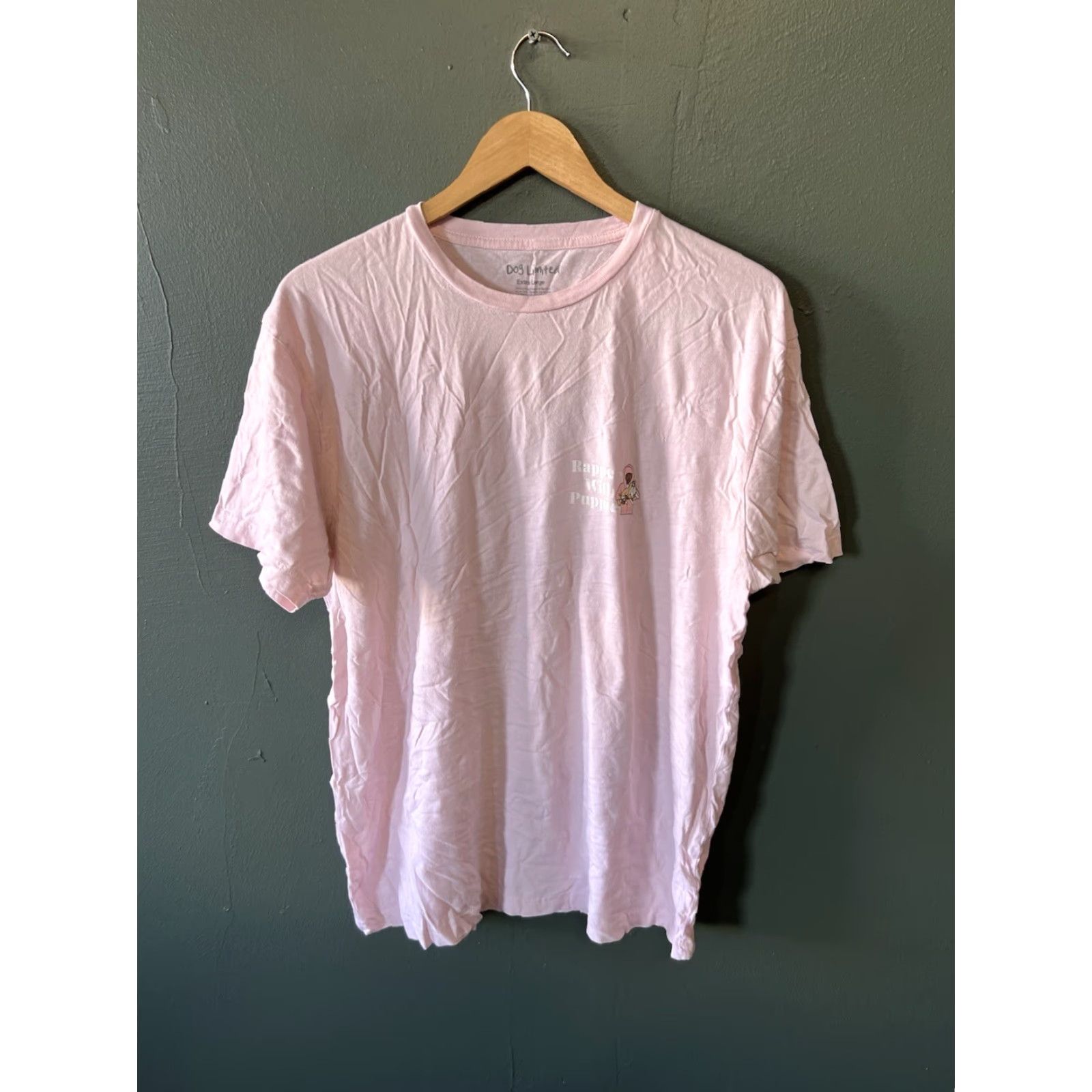 Pinko Dog Limited Rappers With Puppies Shirt Pink Tee Men's XL Short Sleeve Size US XL / EU 56 / 4 - 2 Thumbnail