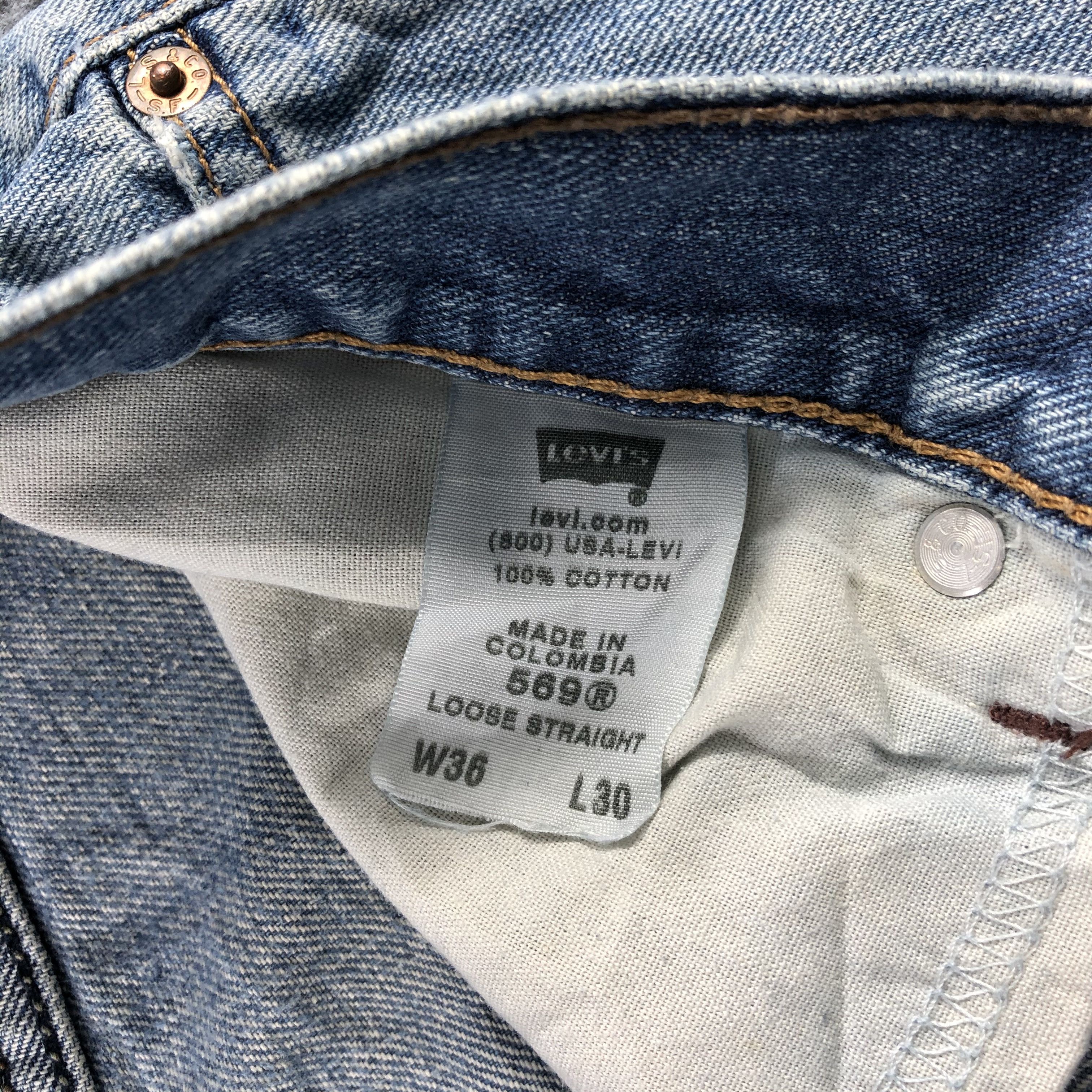 Levi's × Vintage Vintage Levis 569 Jeans-JM1055 Size US 36 / EU 52 - 10 Thumbnail