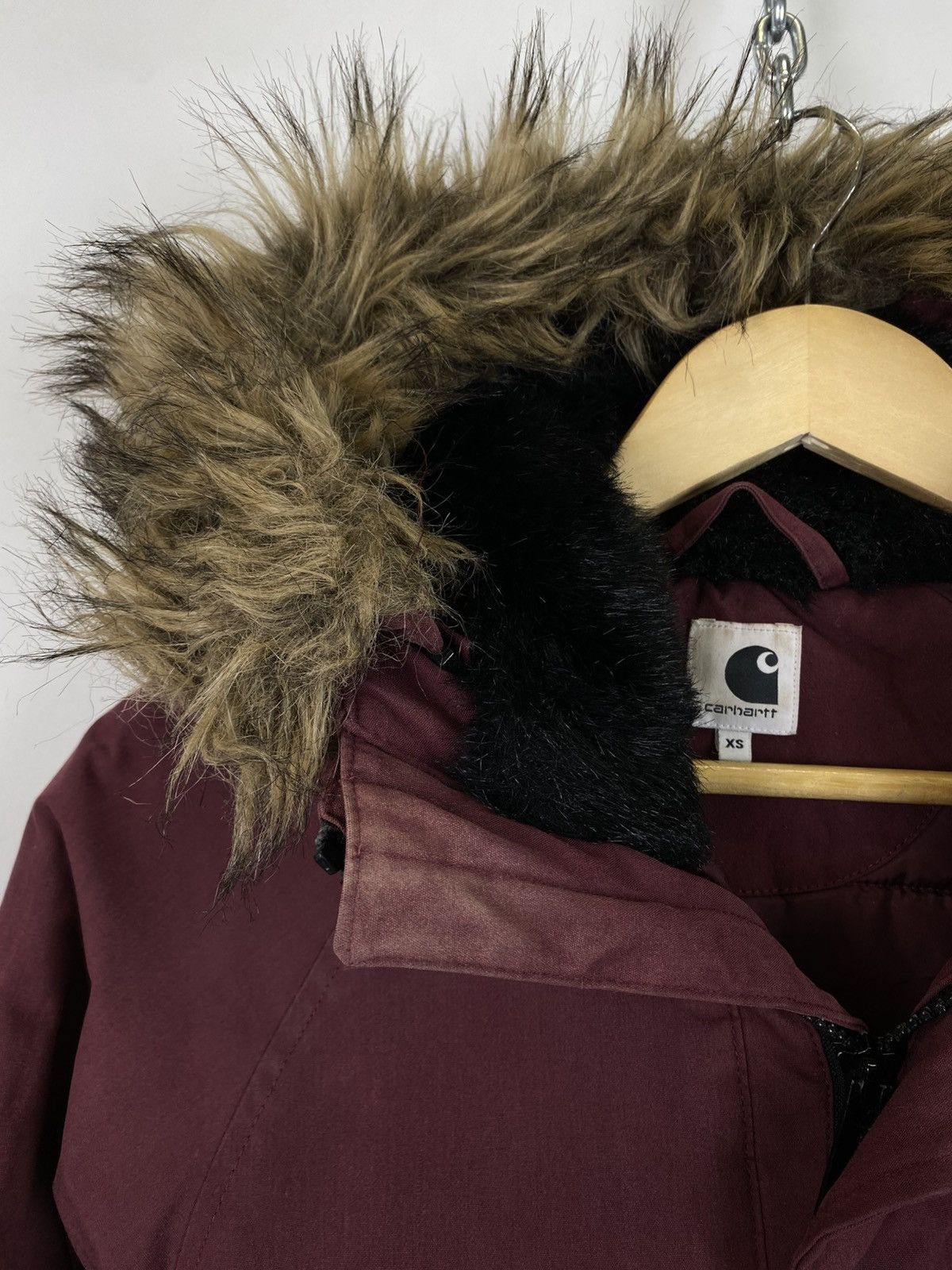 Other Carhartt W Trapper Parka Full Zip Jacket Hooded Size XS Red Size XS / US 0-2 / IT 36-38 - 9 Thumbnail
