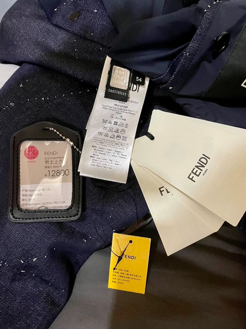 Fendi FENDI overcoat Size US L / EU 52-54 / 3 - 3 Thumbnail