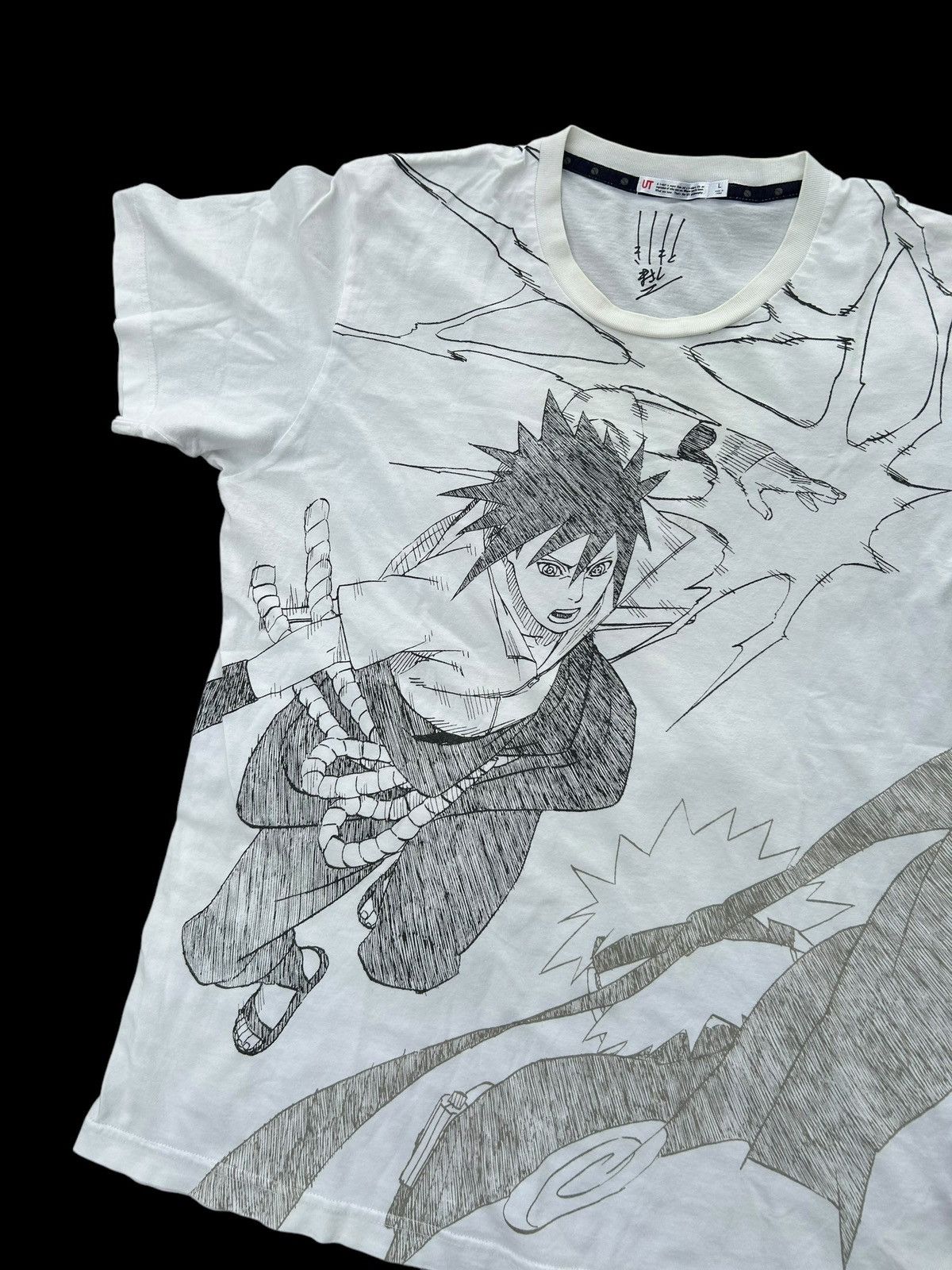 Japanese Brand × Kapital × Vintage Rare NARUTO ANIME SASUKE FULLPRINT Size US L / EU 52-54 / 3 - 2 Thumbnail