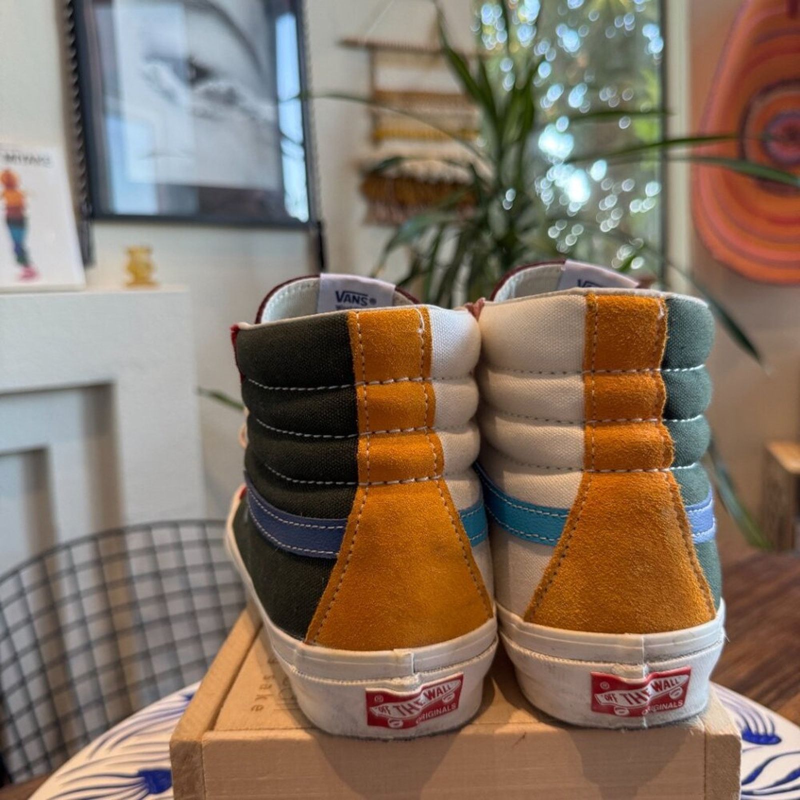 Vans Vans Vault OG Sk8-Hi LX Multicolor, Men’s 10.5 Used Good Con Size US 10.5 / EU 43-44 - 4 Thumbnail