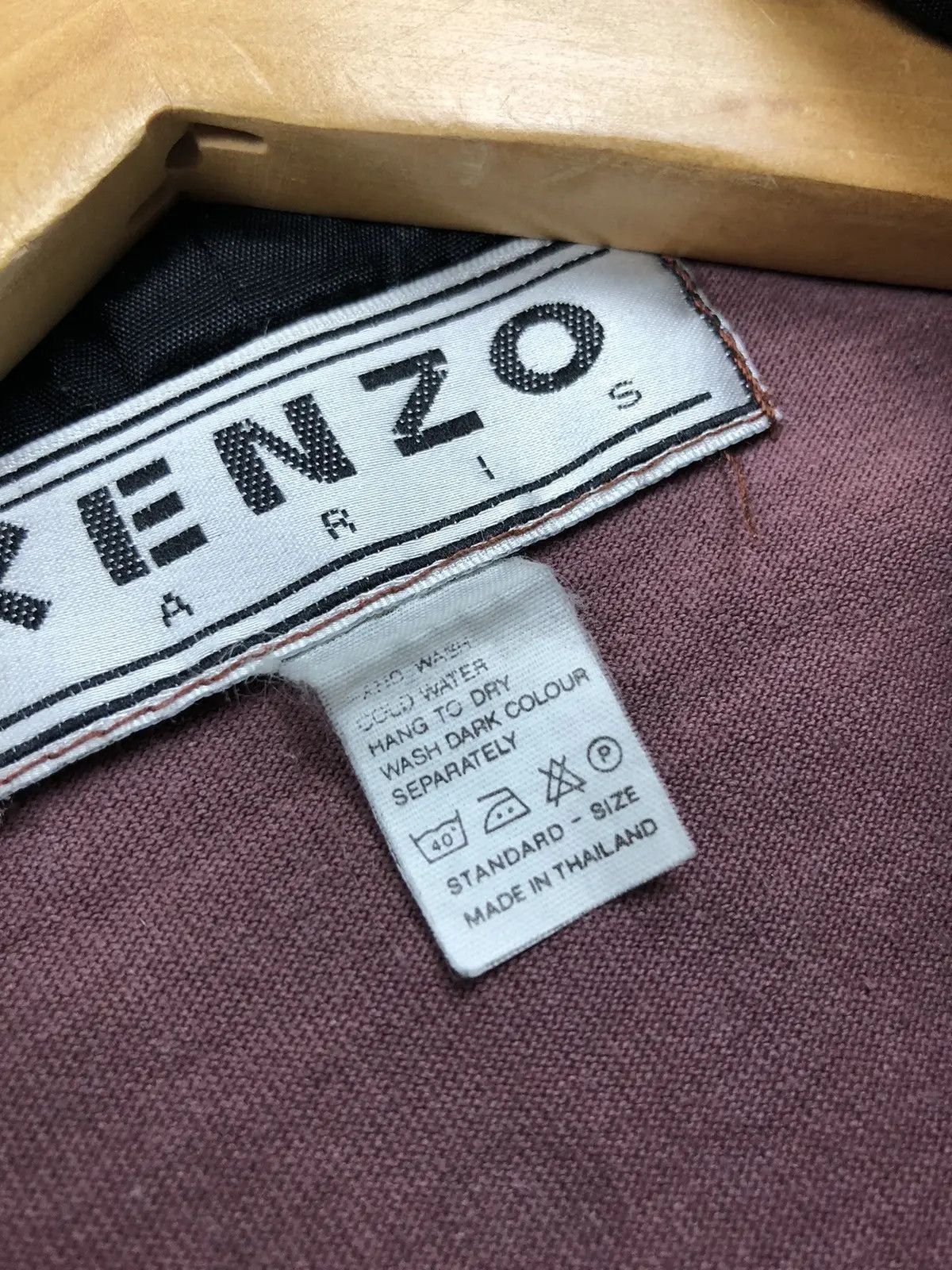 Kenzo KENZO Vintage Rare Avantgarde Hoodie Streetwear Big Logo Size US M / EU 48-50 / 2 - 6 Thumbnail