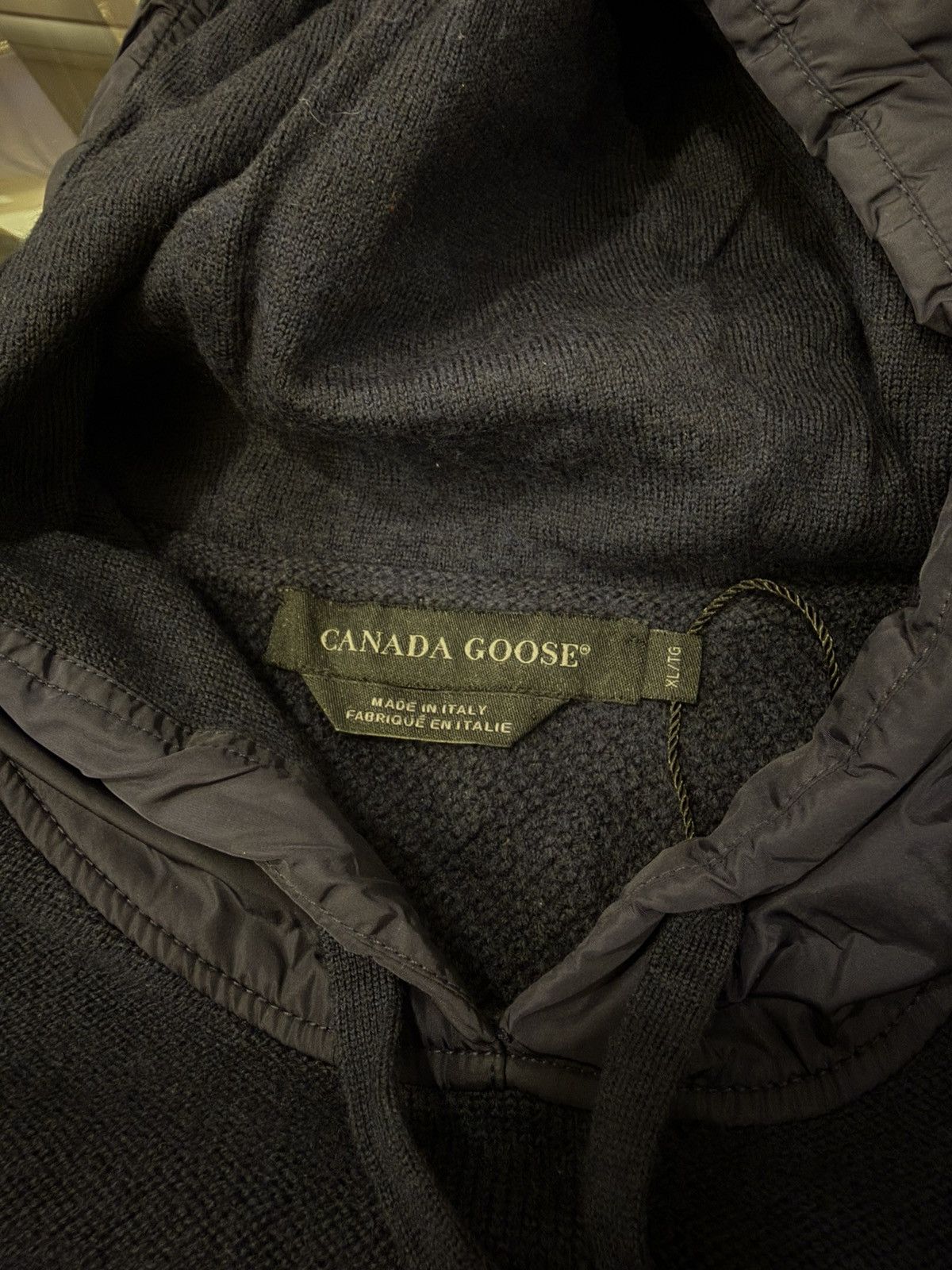 Canada Goose Canada Goose Knit Sweater w Hood Size US XL / EU 56 / 4 - 3 Thumbnail