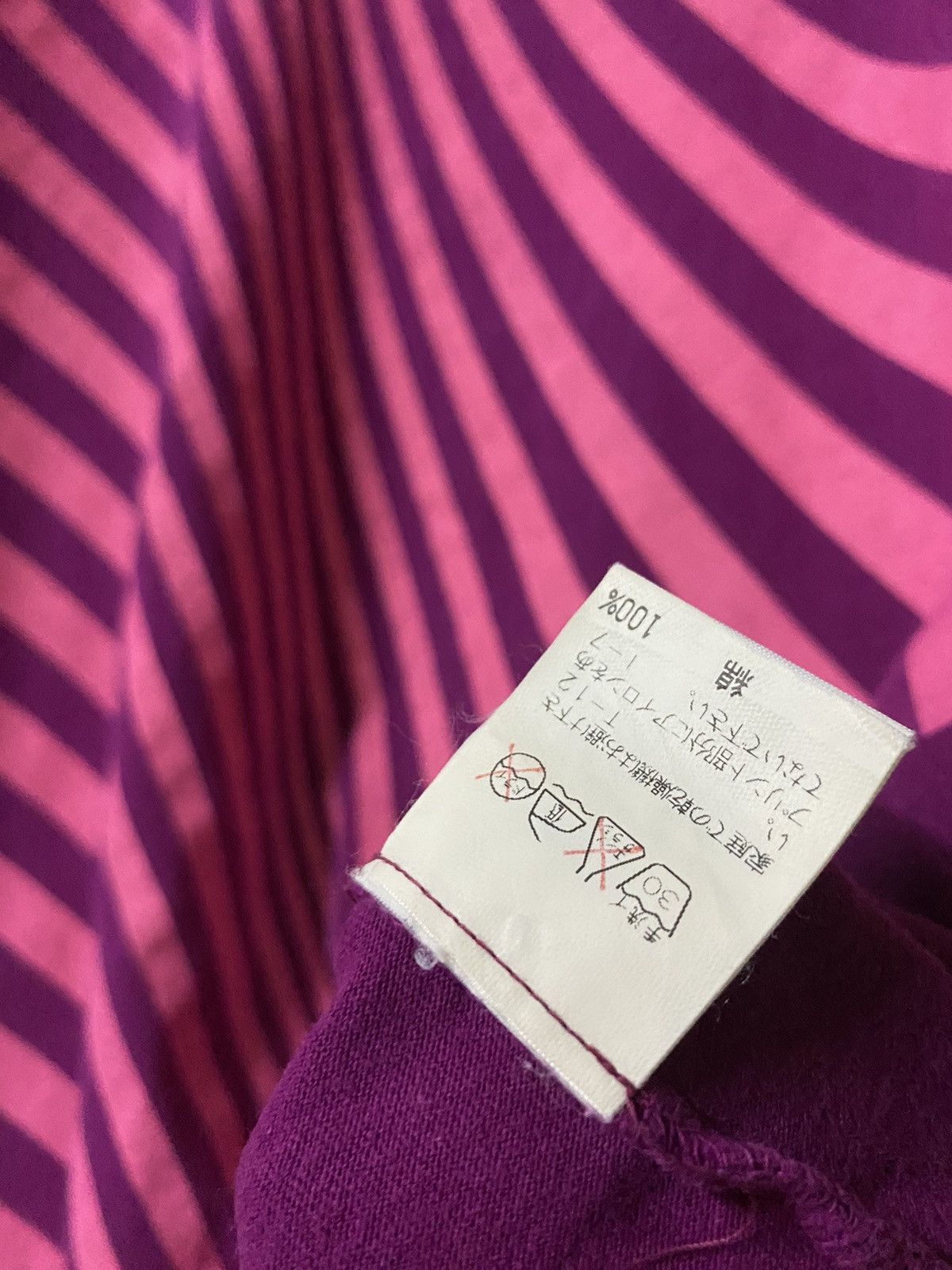 CABANE de ZUCCa Vintage Cabane de Zucca Stripes Graphic Tee Size US M / EU 48-50 / 2 - 7 Thumbnail