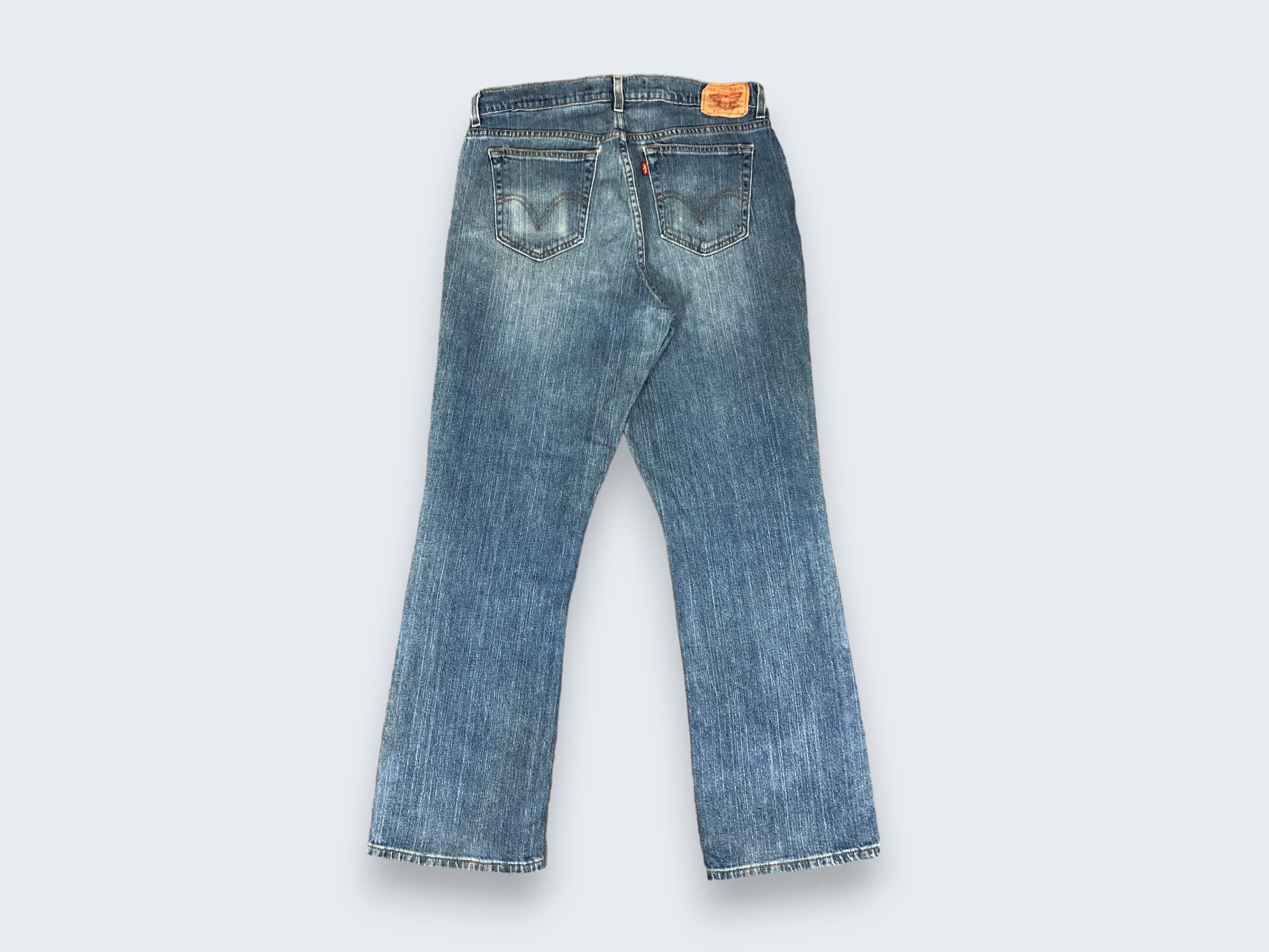 Levi's × Vintage Womens Vintage Levis 515 Jeans Boot Cut Flare L1097W Size 35" - 4 Thumbnail