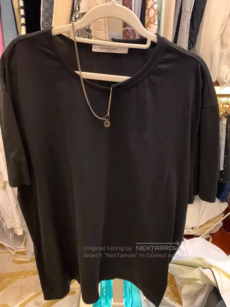 Givenchy Givenchy Black Chain T-Shirt Size US XXL / EU 58 / 5 - 1 Thumbnail