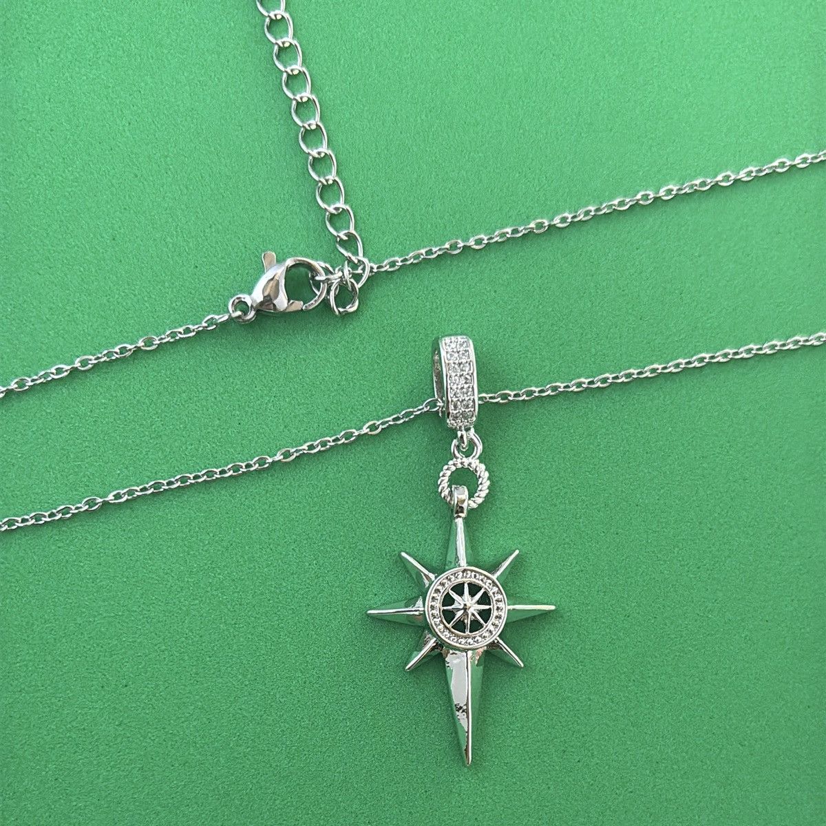 Other Star Pendant Necklace for Men Women Streetwear Unisex Size ONE SIZE - 2 Thumbnail