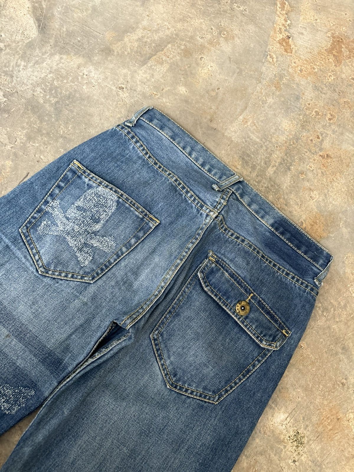 Hysteric Glamour × Japanese Brand Japanese Skull Ifsixwasnine Lgb Punk Style Jeans Size US 30 / EU 46 - 4 Thumbnail