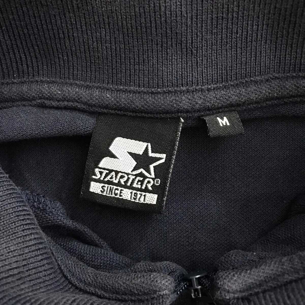 NBA × Starter × Vintage Vintage STARTER NBA Sport Athletic Navy Polo Tee Shirt Size US M / EU 48-50 / 2 - 5 Thumbnail
