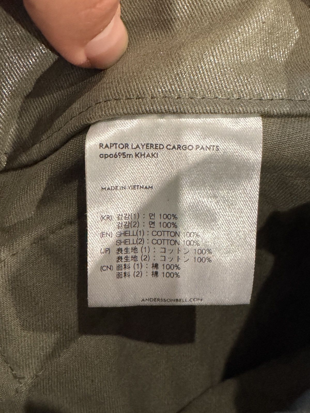 Andersson Bell Andersson Bell Raptor Cargo Size US 34 / EU 50 - 6 Thumbnail