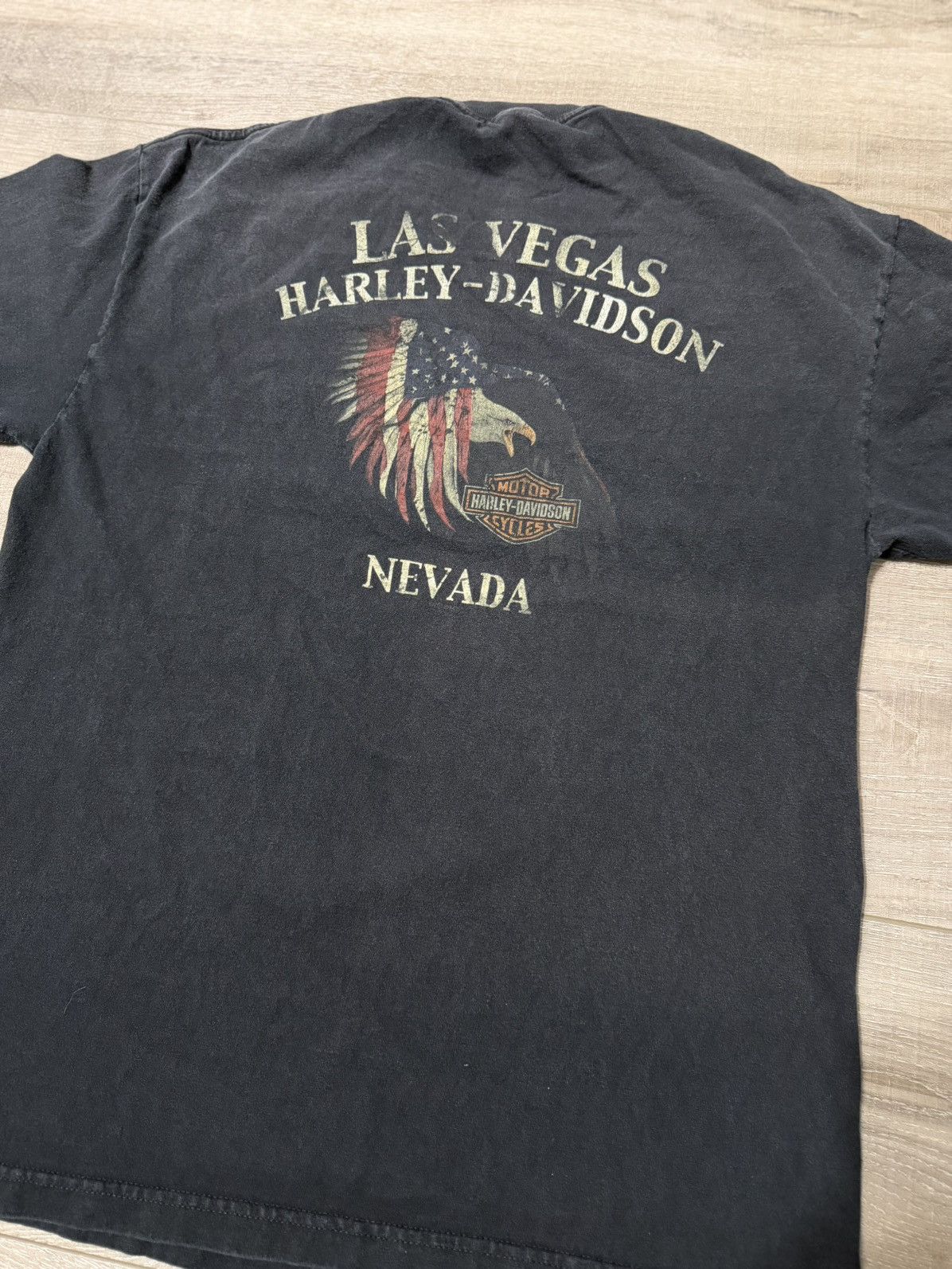 Vintage Vintage Harley Davidson T-Shirt Size US L / EU 52-54 / 3 - 2 Thumbnail