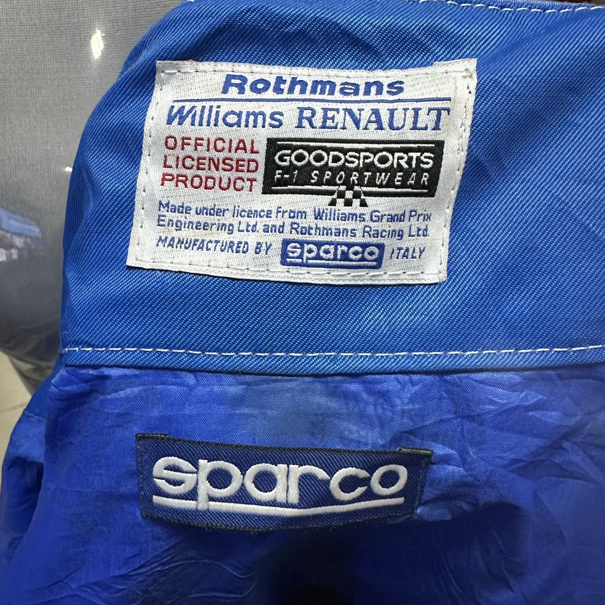 Sports Specialties Vintage Sparco Rothmans William Renault Racing Jacket Size US XXL / EU 58 / 5 - 9 Thumbnail