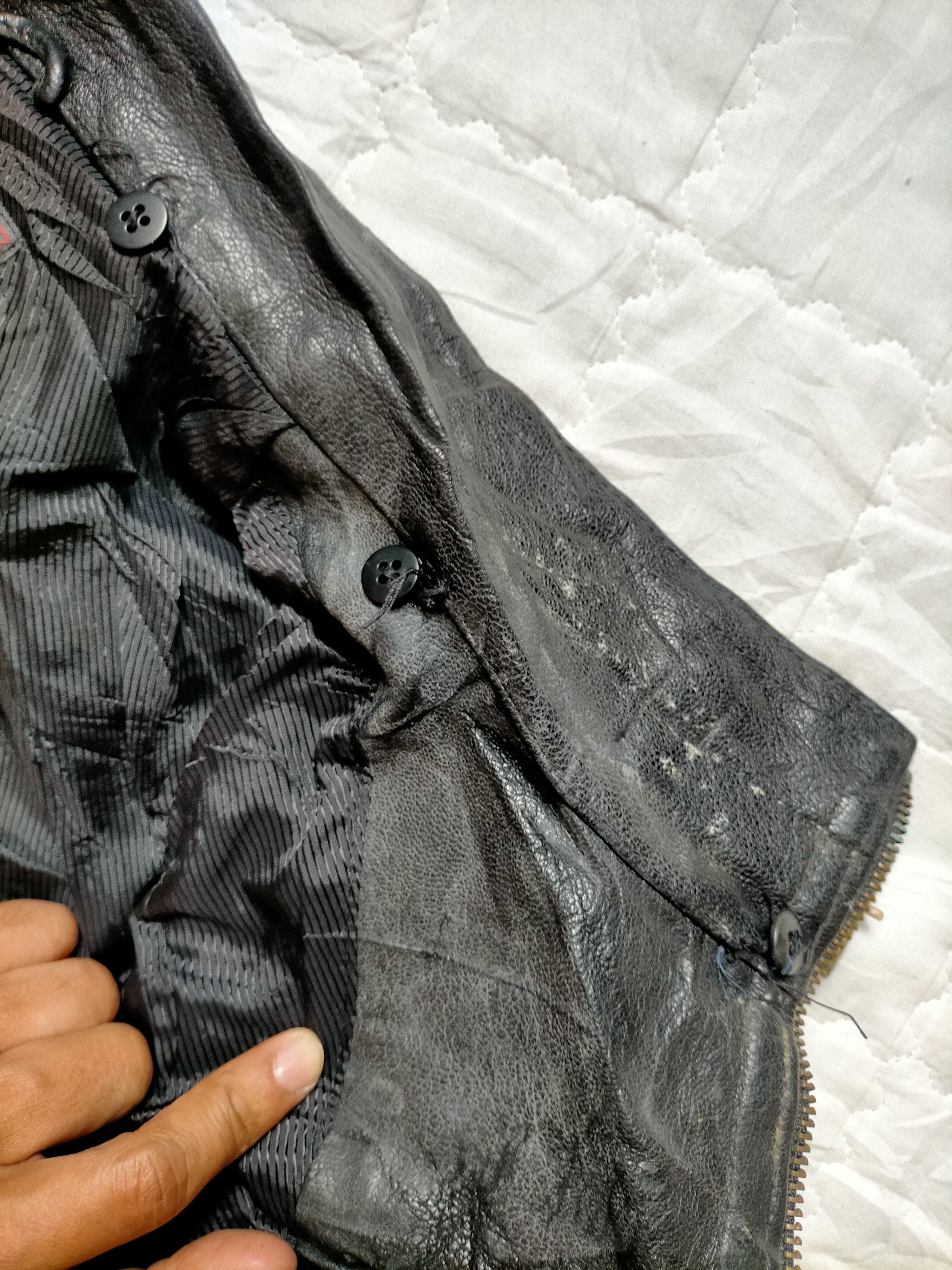 Tornado Mart Tornado Mart Japan Leather Rider Jacket Size US L / EU 52-54 / 3 - 16 Thumbnail