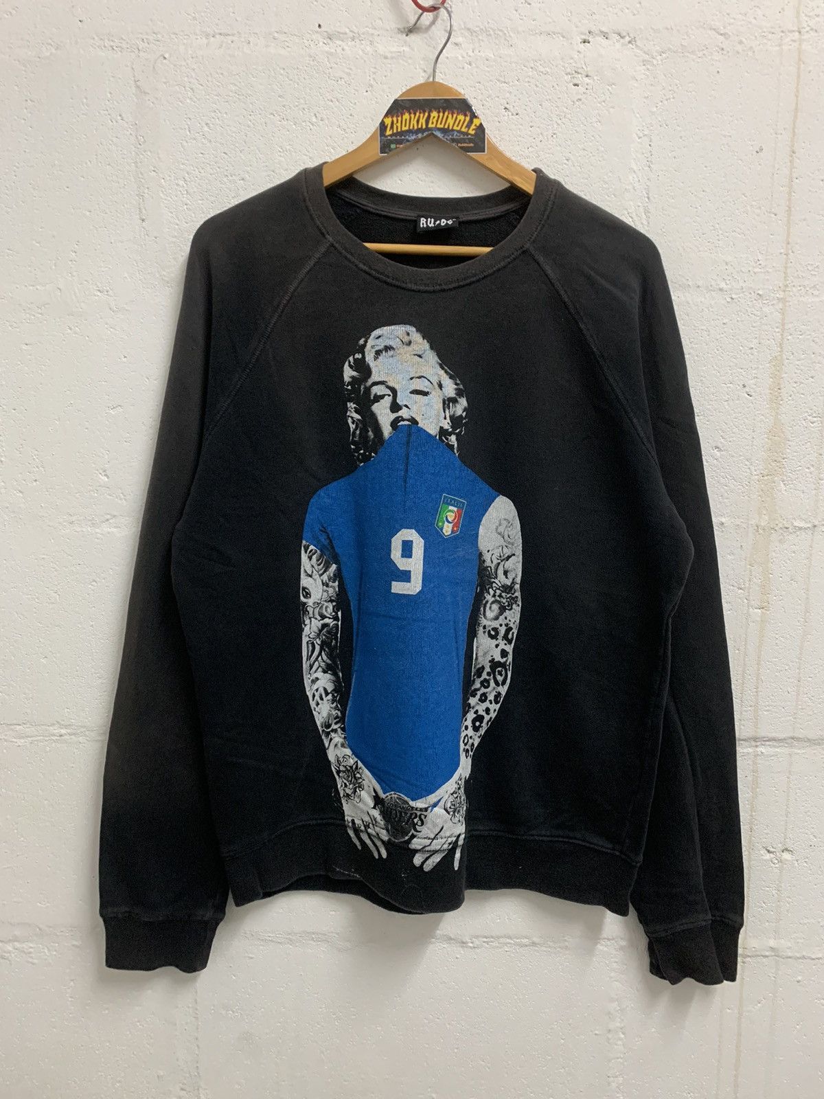 Vintage ‘Rude’ Marily Monrea Awesome Sunfaded Distressed