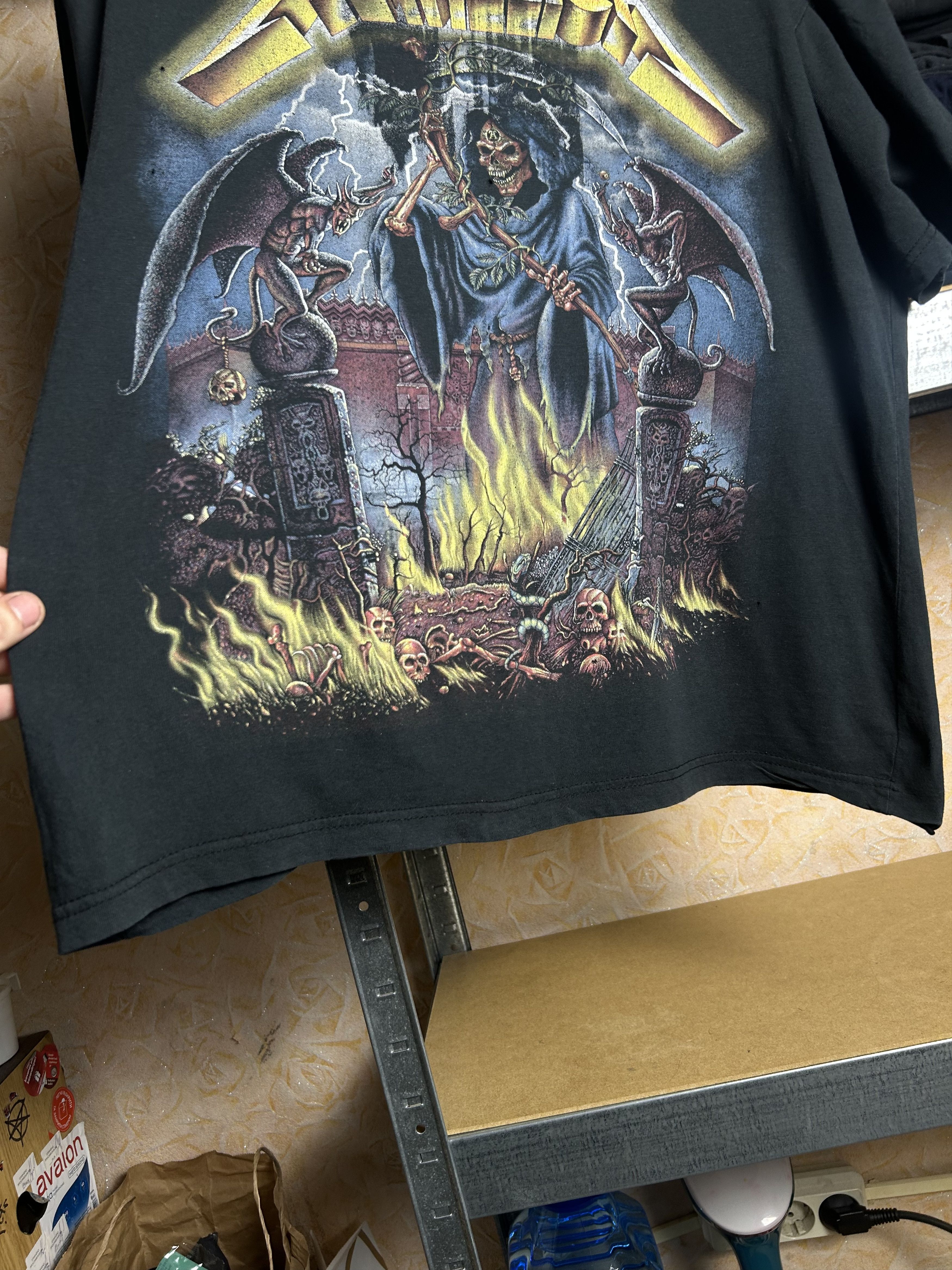 Band Tees Vintage 2000s Metallica Rock Band T-shirt Size US M / EU 48-50 / 2 - 6 Thumbnail